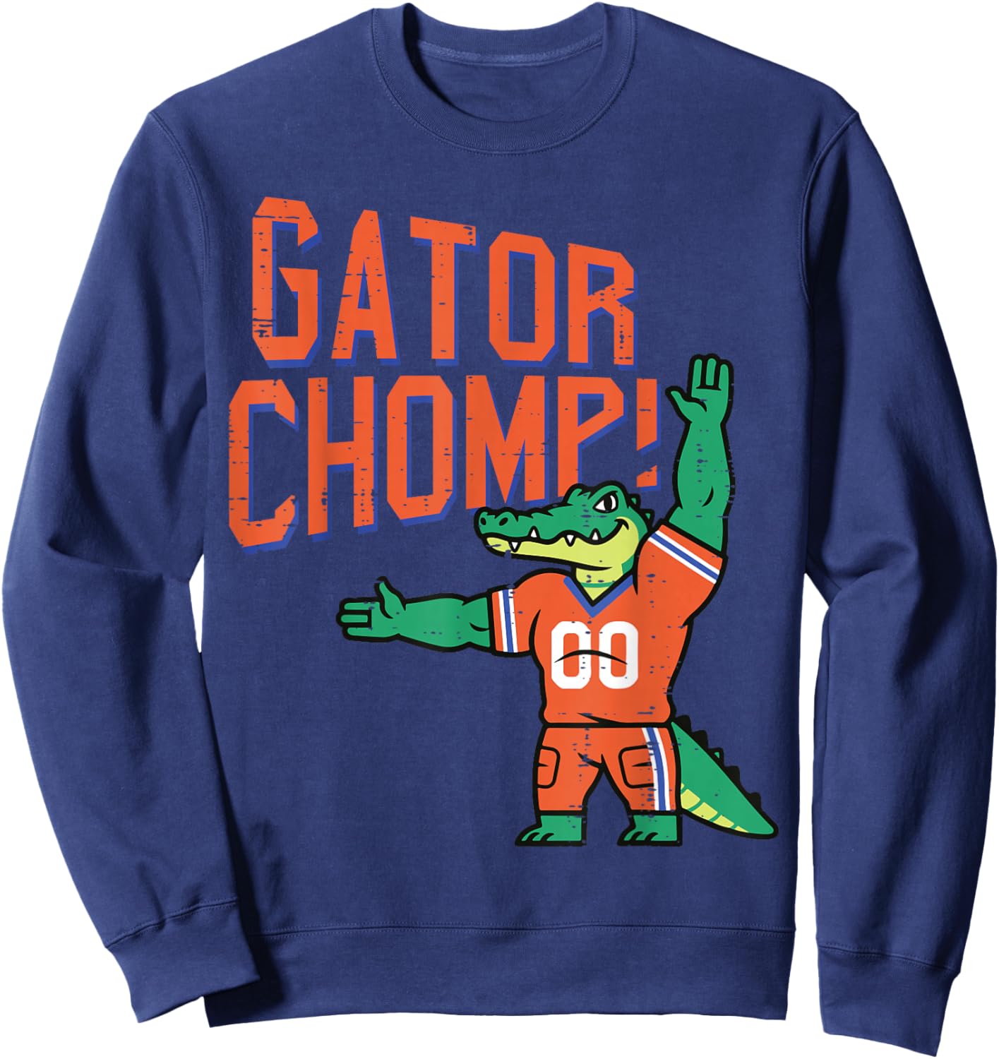 Gator Chomp Aligator Women Men Kids Boys Girls Youth Teen Sweatshirt - Sweatshirt | Navy
