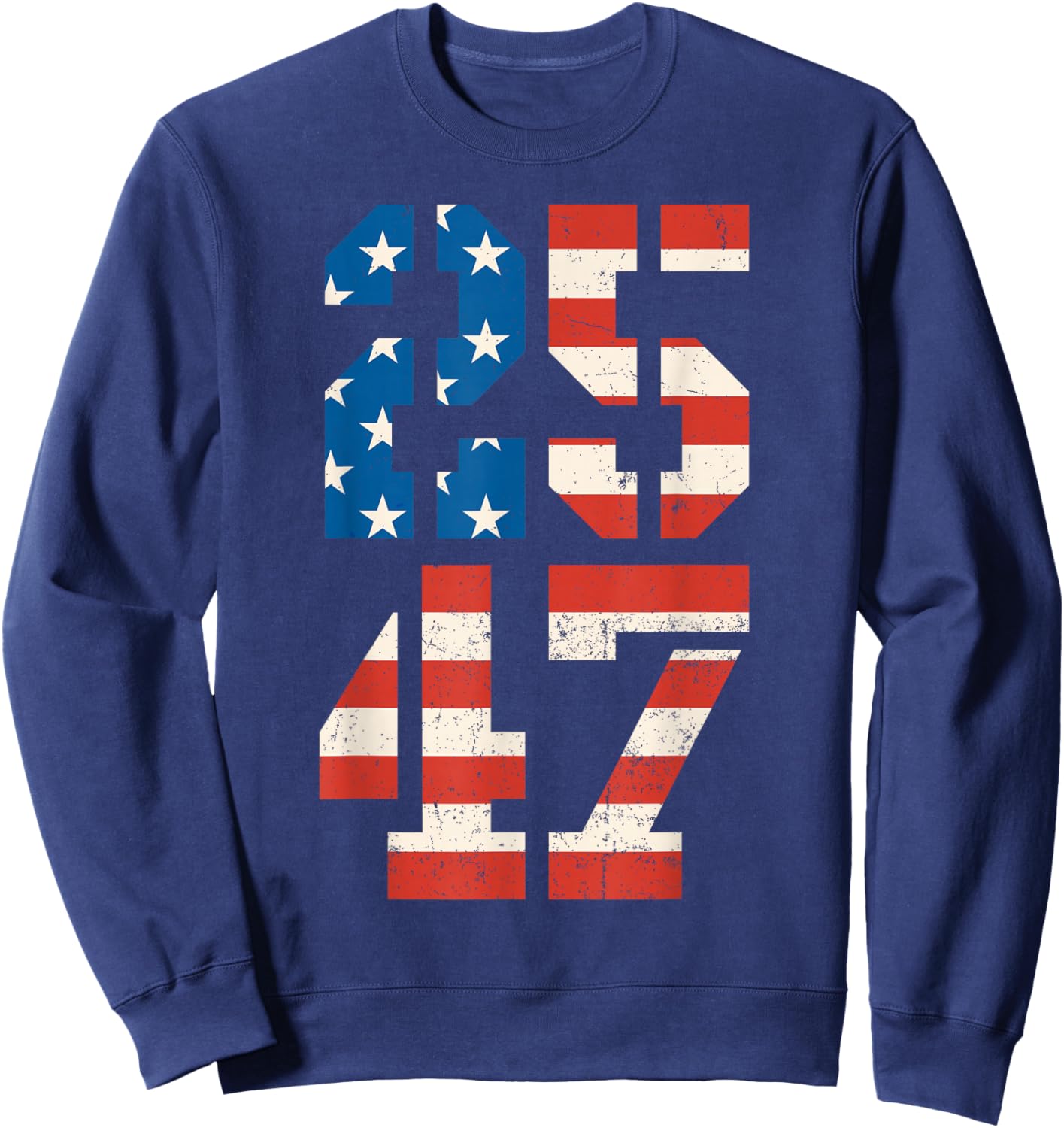 2547 Resist Patriotic Women Sweatshirt - Sweatshirt | Navy