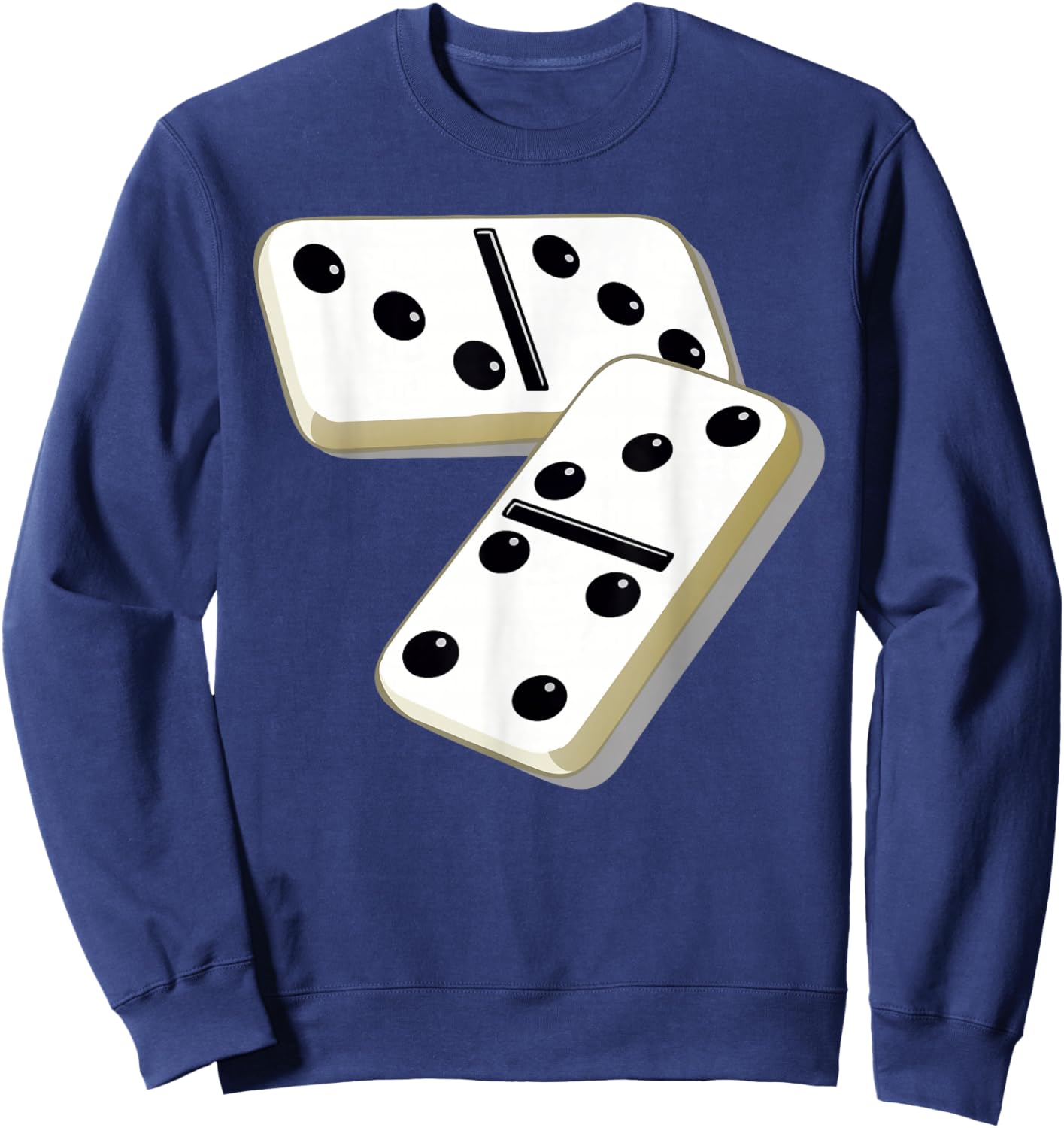 67 Meme Dominoes Funny Six Seven Domino 6 7 Gen Alpha Slang Sweatshirt - Sweatshirt | Navy