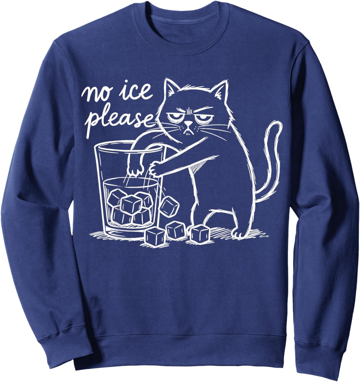 T-Shirt Sweatshirt - Sweatshirt | Navy