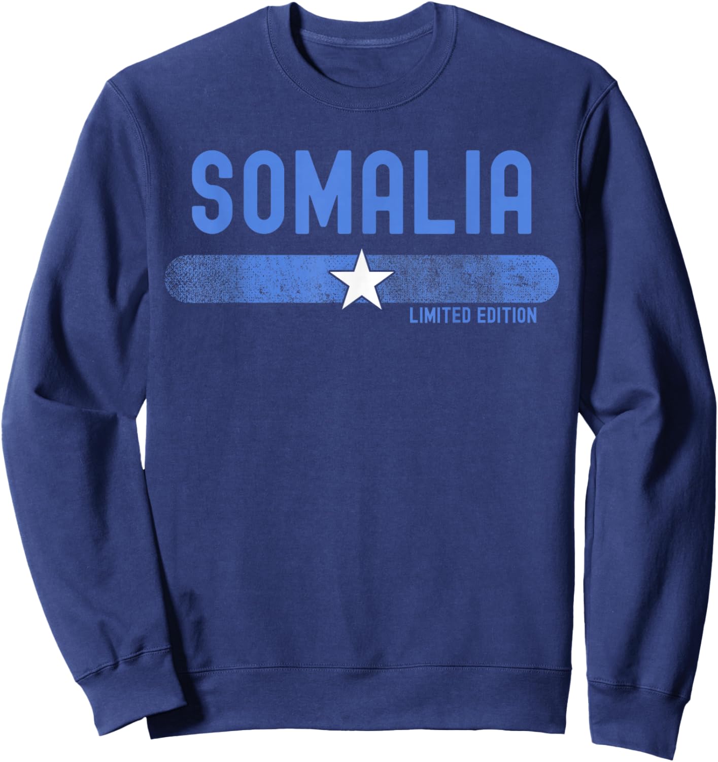Somalia Flag | Men Women Kids | Patriotic Somali Sweatshirt - Sweatshirt | Navy