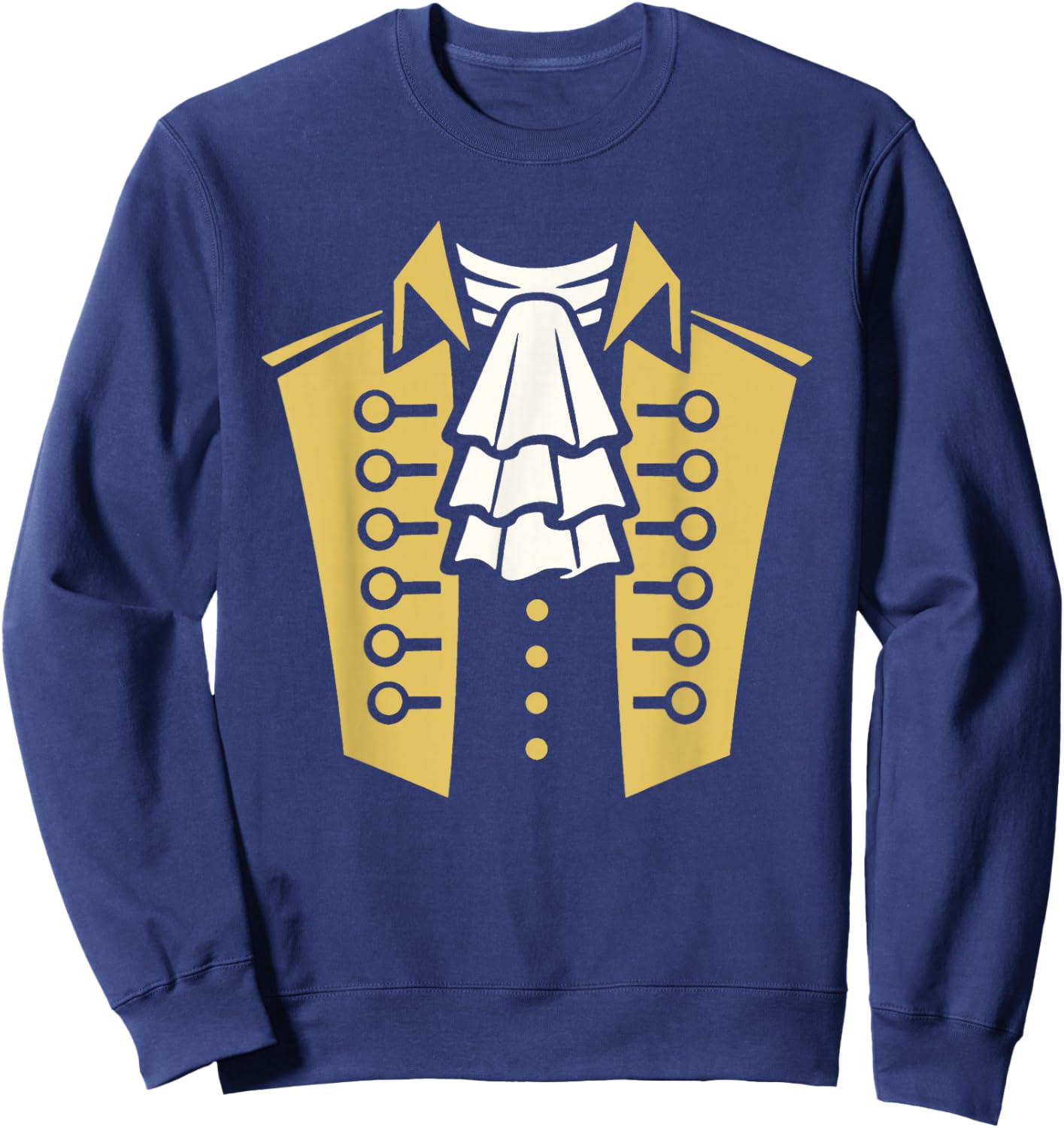 Colonial 18th Century Historic America Costume Funny Classic Sweatshirt - Sweatshirt | Navy