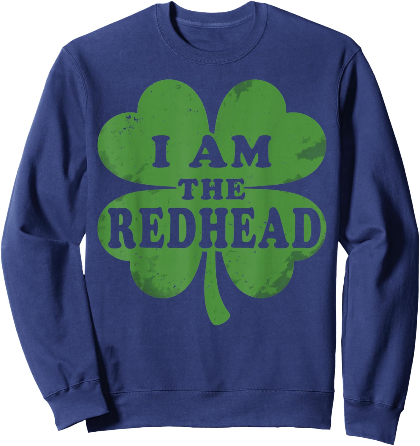 Funny Dibs On The Redhead I Am The Redhead Women Men Kids Sweatshirt - Sweatshirt | Navy