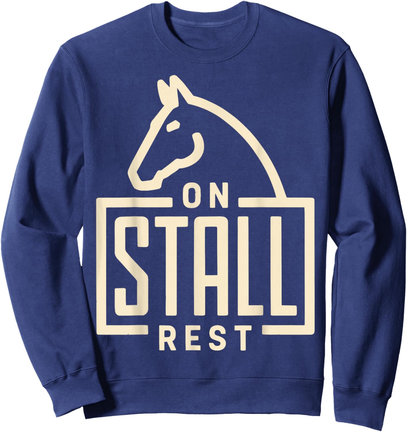 On Stall Rest Sweatshirt - Sweatshirt | Navy