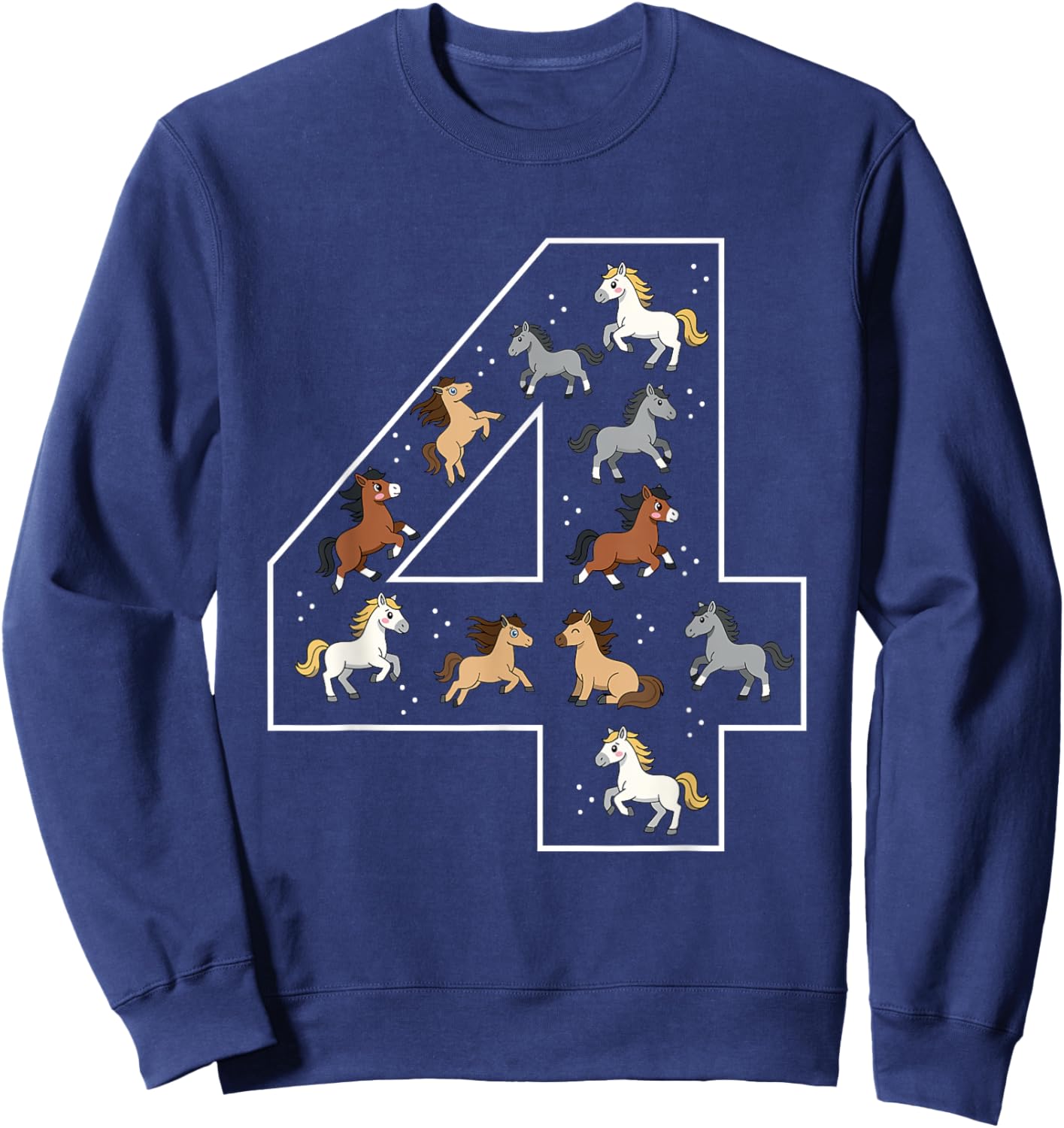 Equestrian Sweatshirt - Sweatshirt | Navy