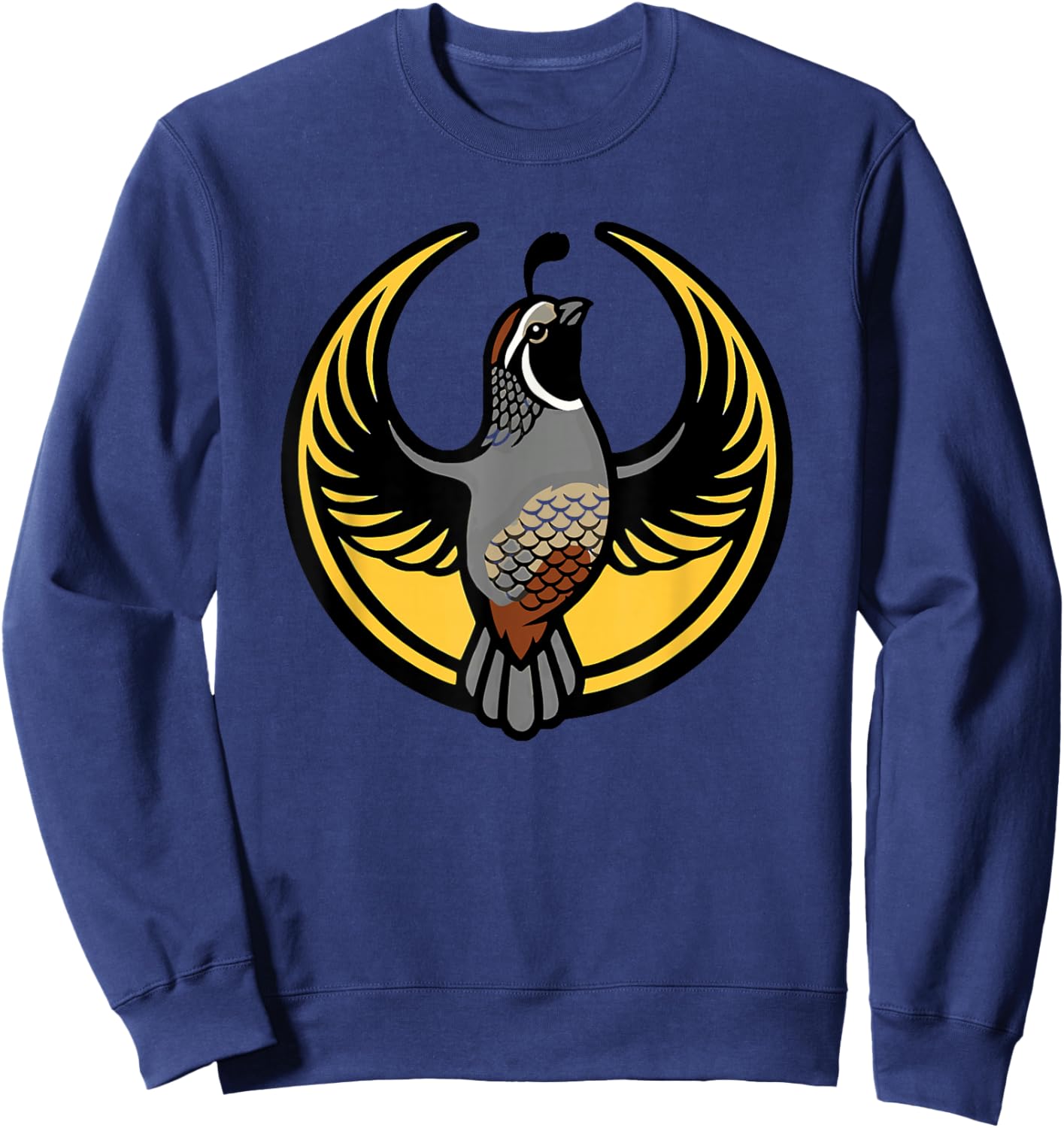 CA Rebel Bird Alliance No Kings Sweatshirt - Sweatshirt | Navy