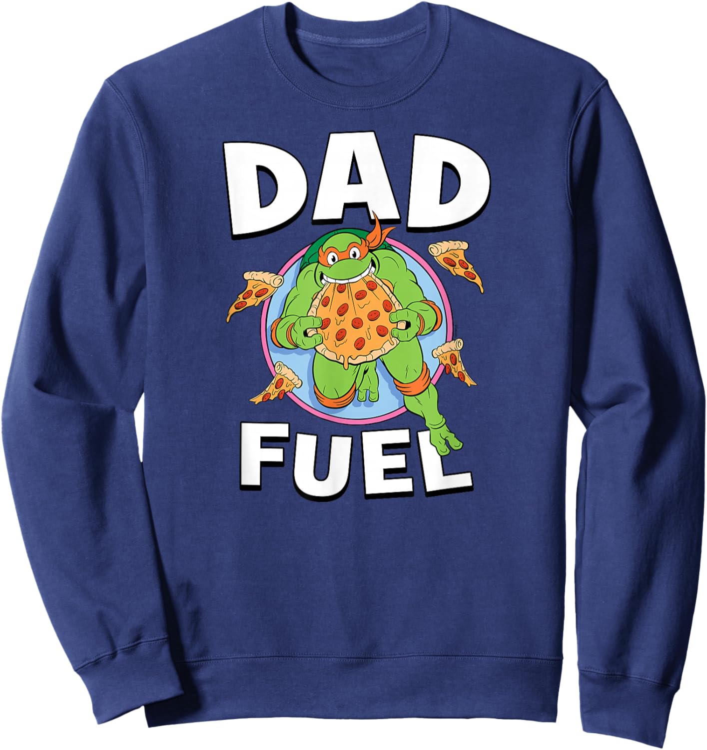 TMNT - Michelangelo - Dad Fuel Sweatshirt - Sweatshirt | Navy