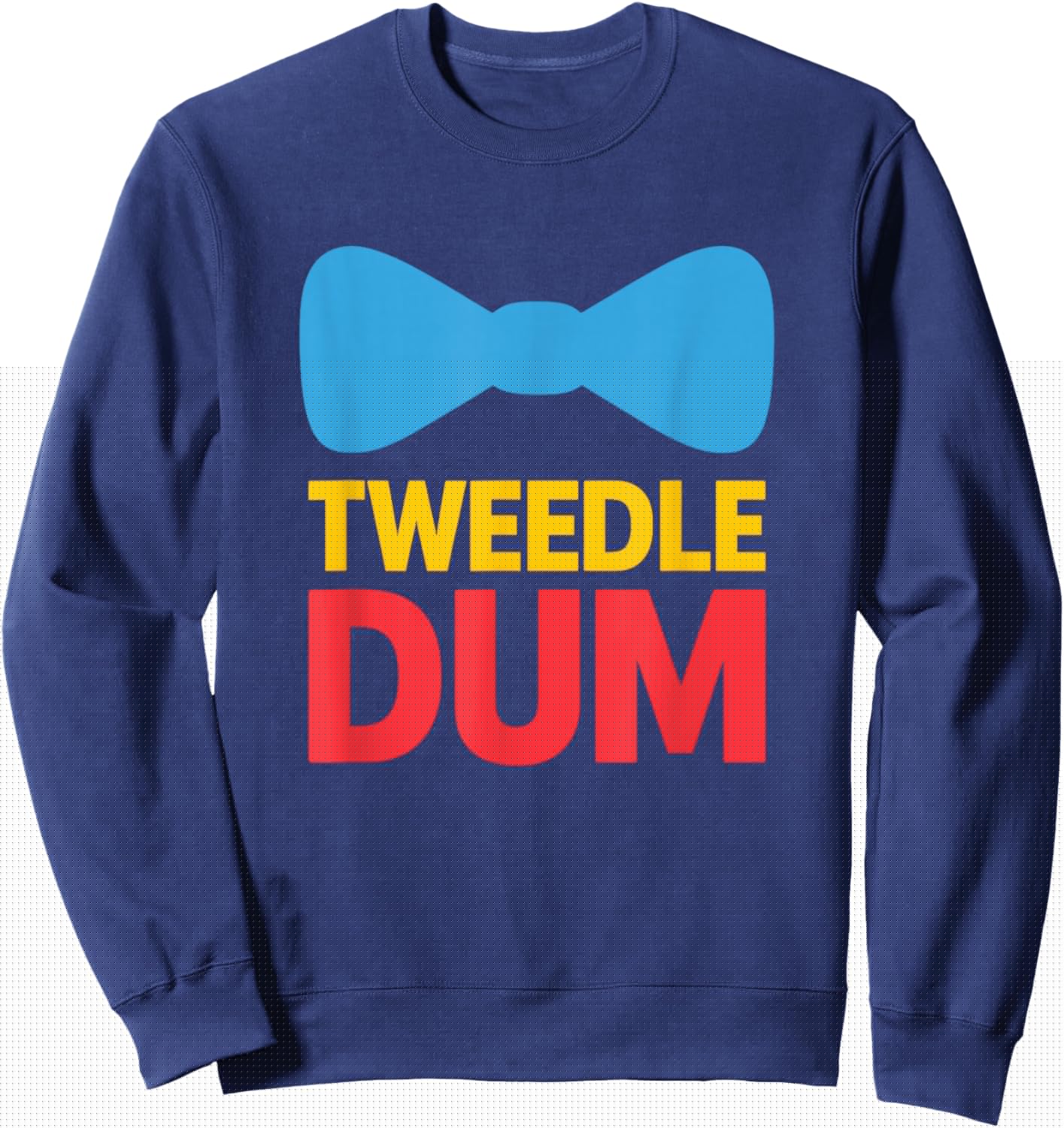 I'm with Dee, Tweedle Halloween Costume Matching Couples Sweatshirt - Sweatshirt | Navy