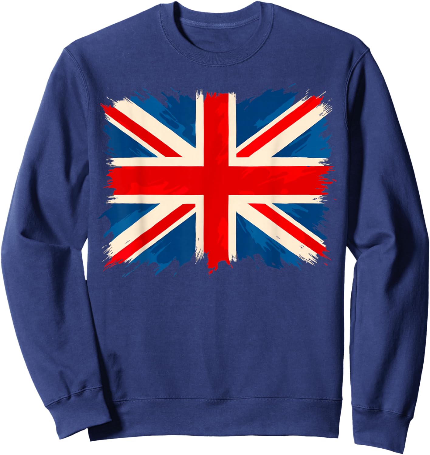 UK Flag United Kingdom Great Britain Sweatshirt - Sweatshirt | Navy
