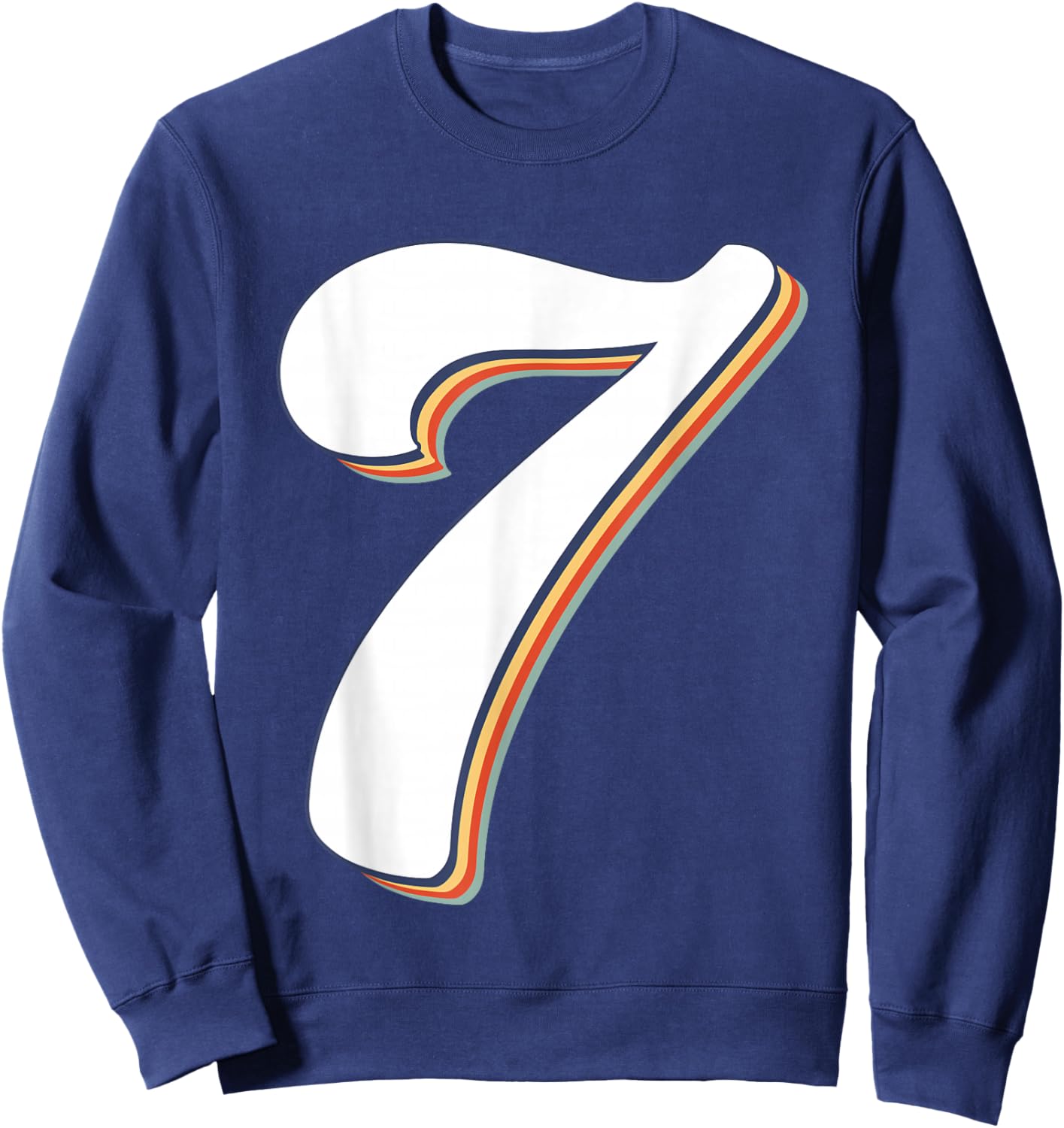 Six Seven 6 7 Number Trendy Halloween Costume Couple Sweatshirt - Sweatshirt | Navy