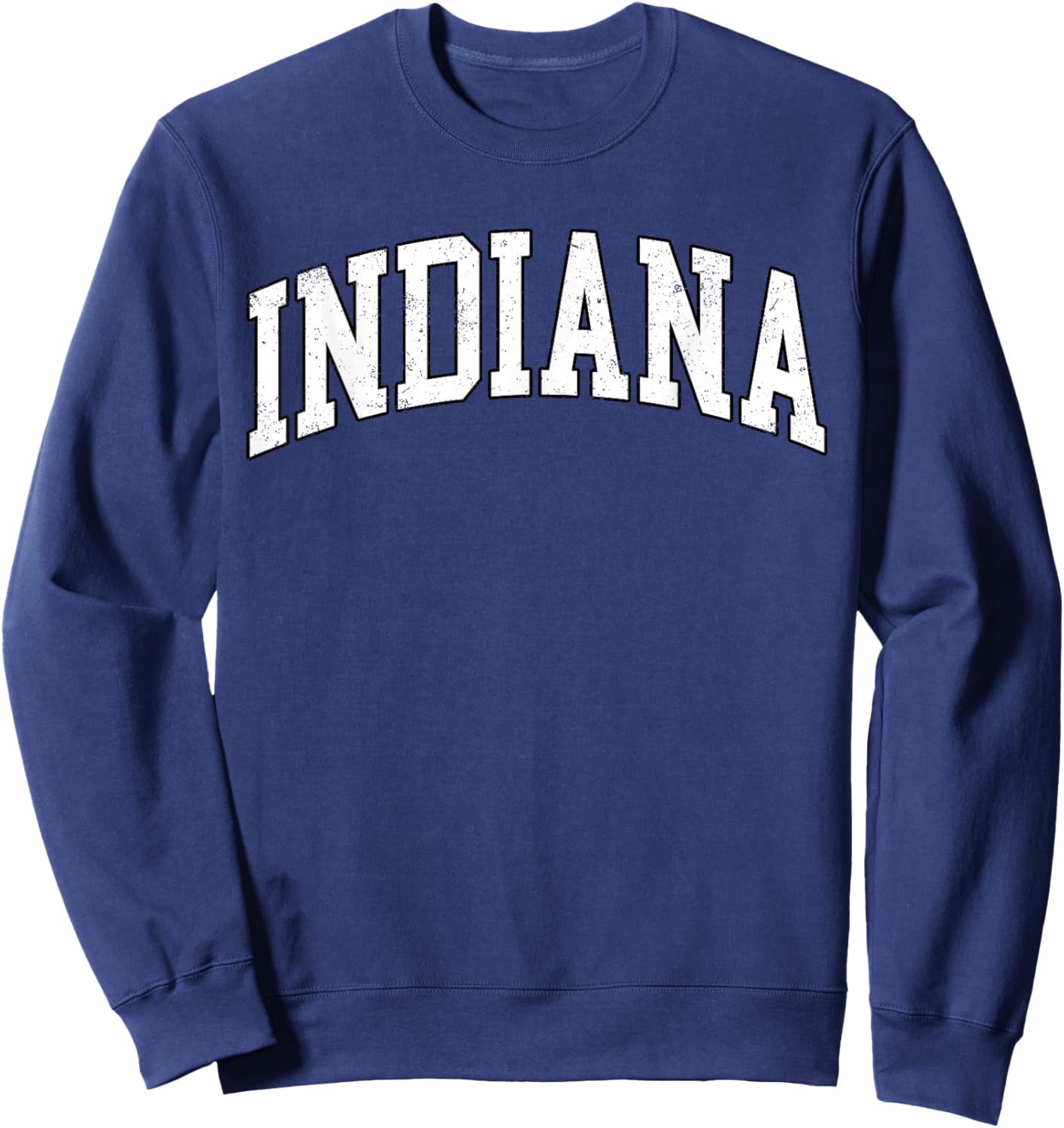 Indiana - Throwback Design - Classic Men Women Kid Sweatshirt - Sweatshirt | Navy