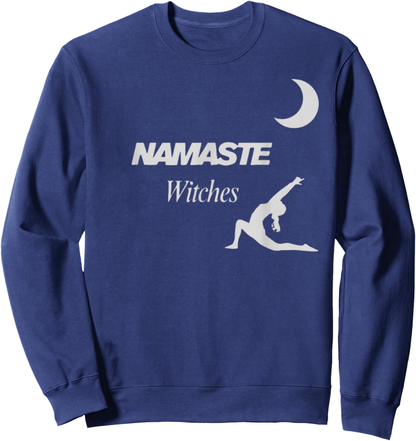 Namaste, Witches Sweatshirt - Sweatshirt | Navy