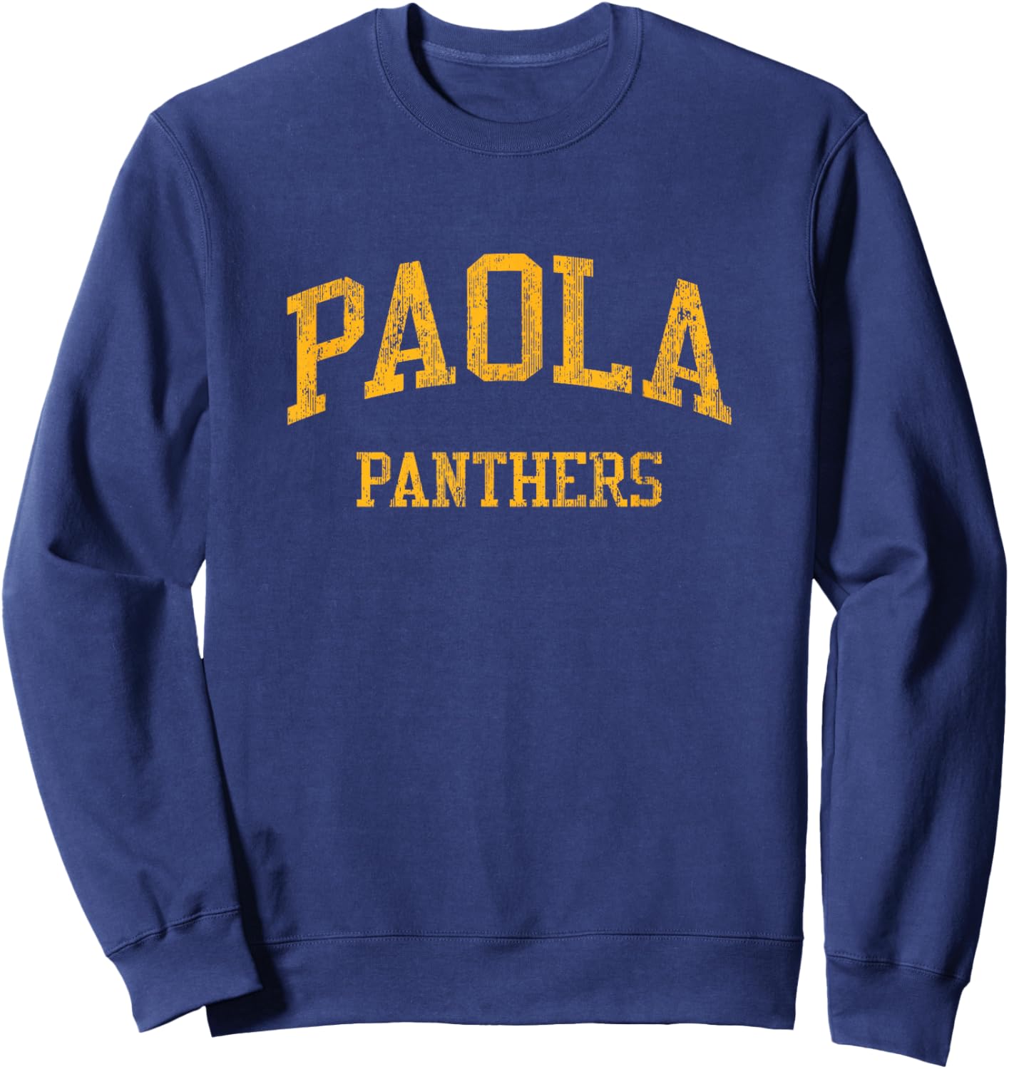 Paola High School HS Paola KS Vintage Sports Sweatshirt - Sweatshirt | Navy