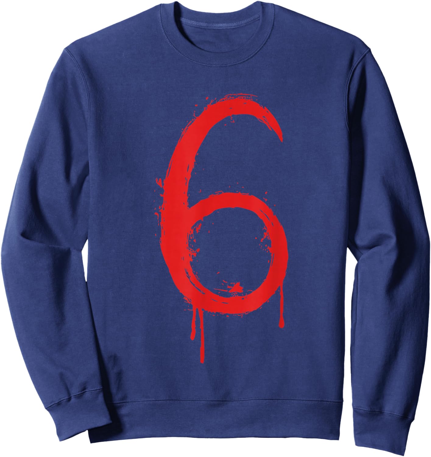 6 7 Matching Halloween Costume Sweatshirt - Sweatshirt | Navy