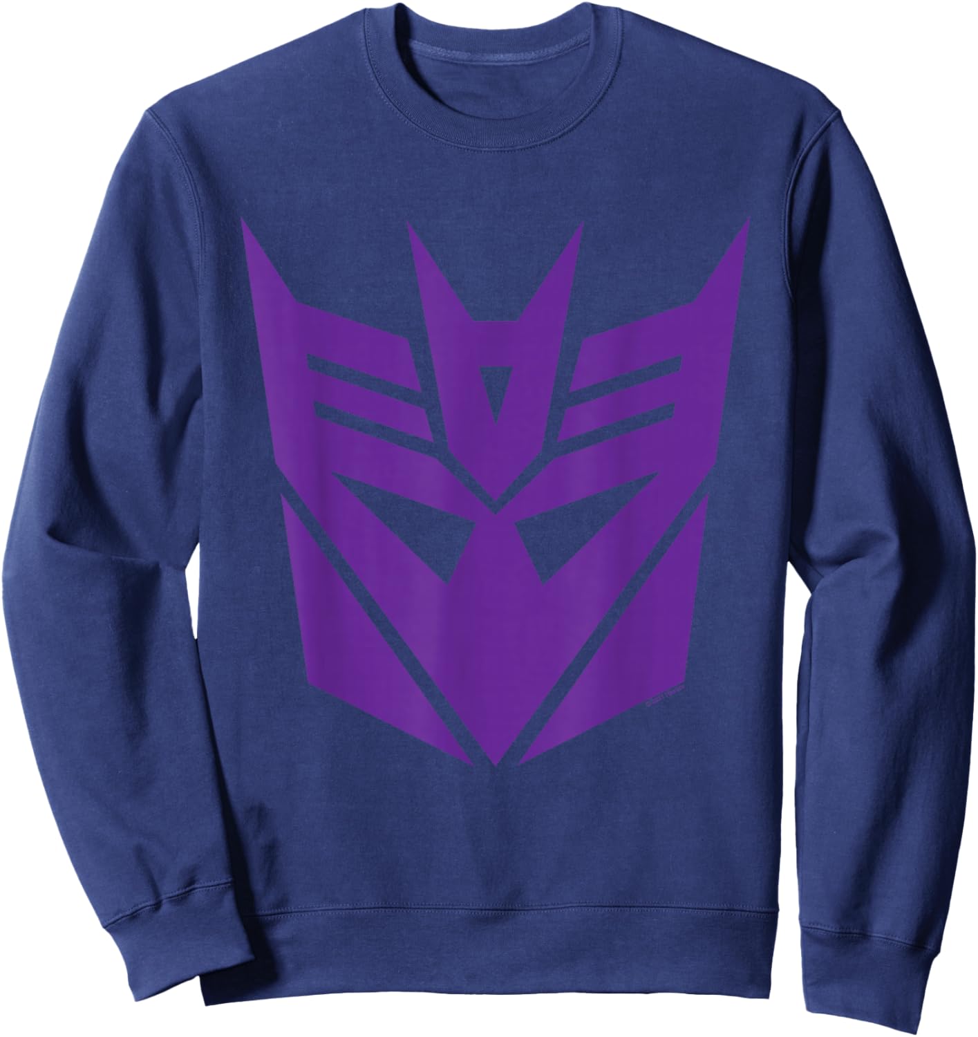 Transformers Purple Decepticon Sigil Sweatshirt - Sweatshirt | Navy