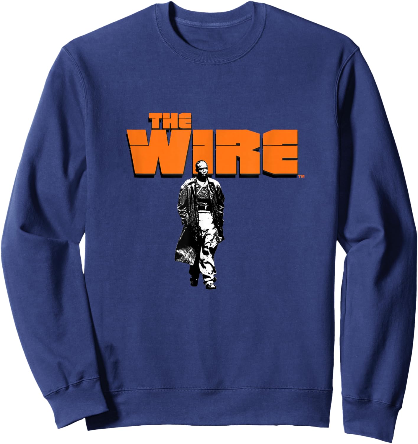Omar Little: King of The Streets Graphic | PAPL14508 Sweatshirt - Sweatshirt | Navy