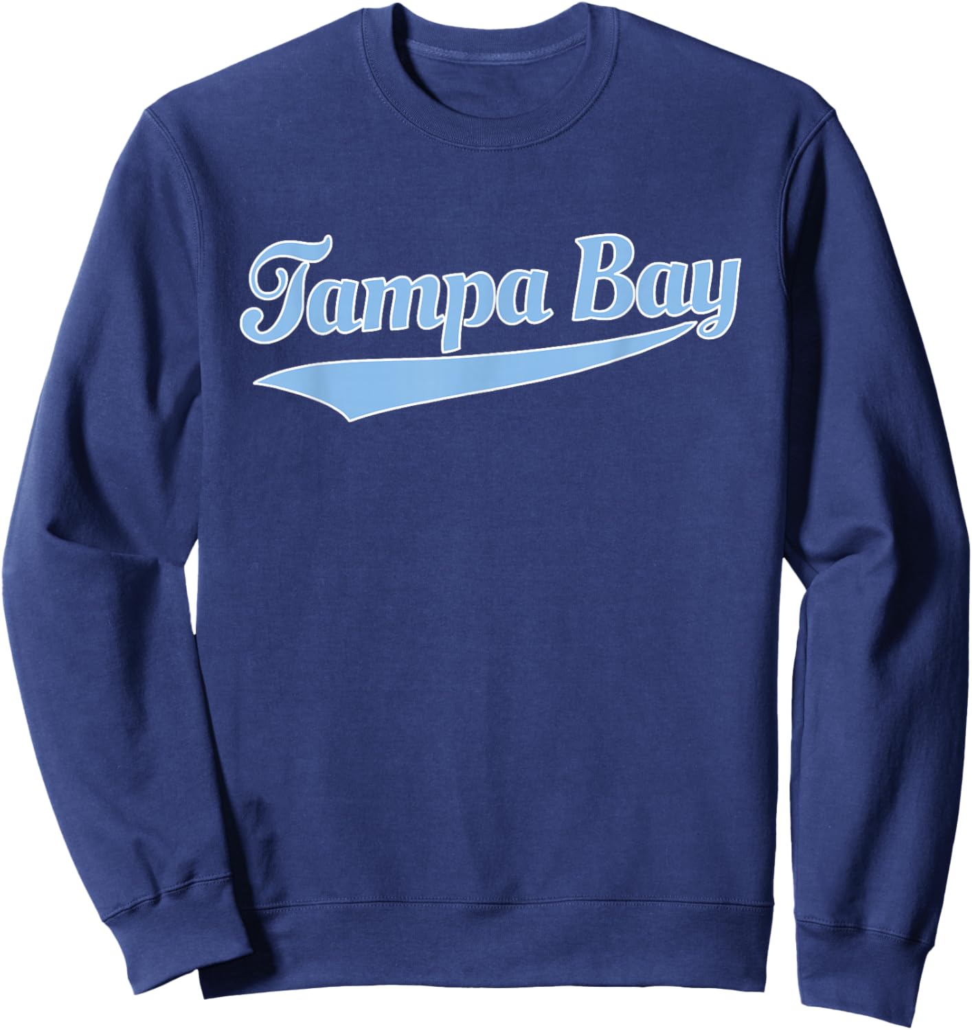 Tampa Bay - Throwback Design - Classic Sweatshirt - Sweatshirt | Navy