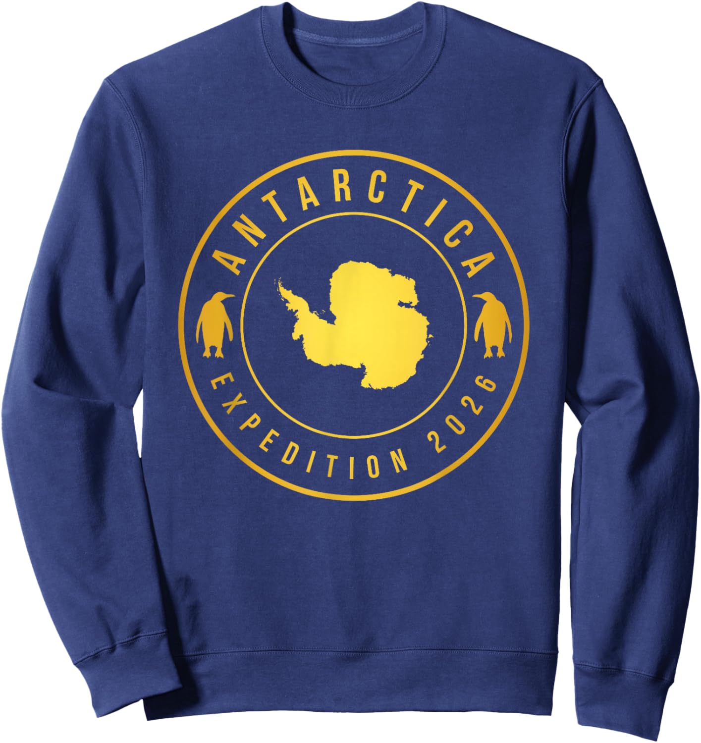 Antarctica Expedition 2026 - Retro Souvenir Sweatshirt - Sweatshirt | Navy