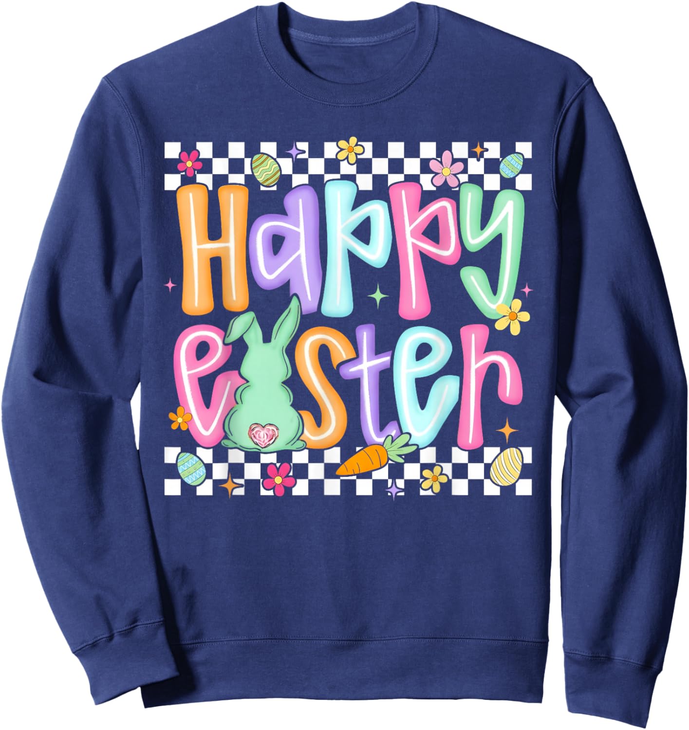 Preppy Women Girls Kids Sweatshirt - Sweatshirt | Navy