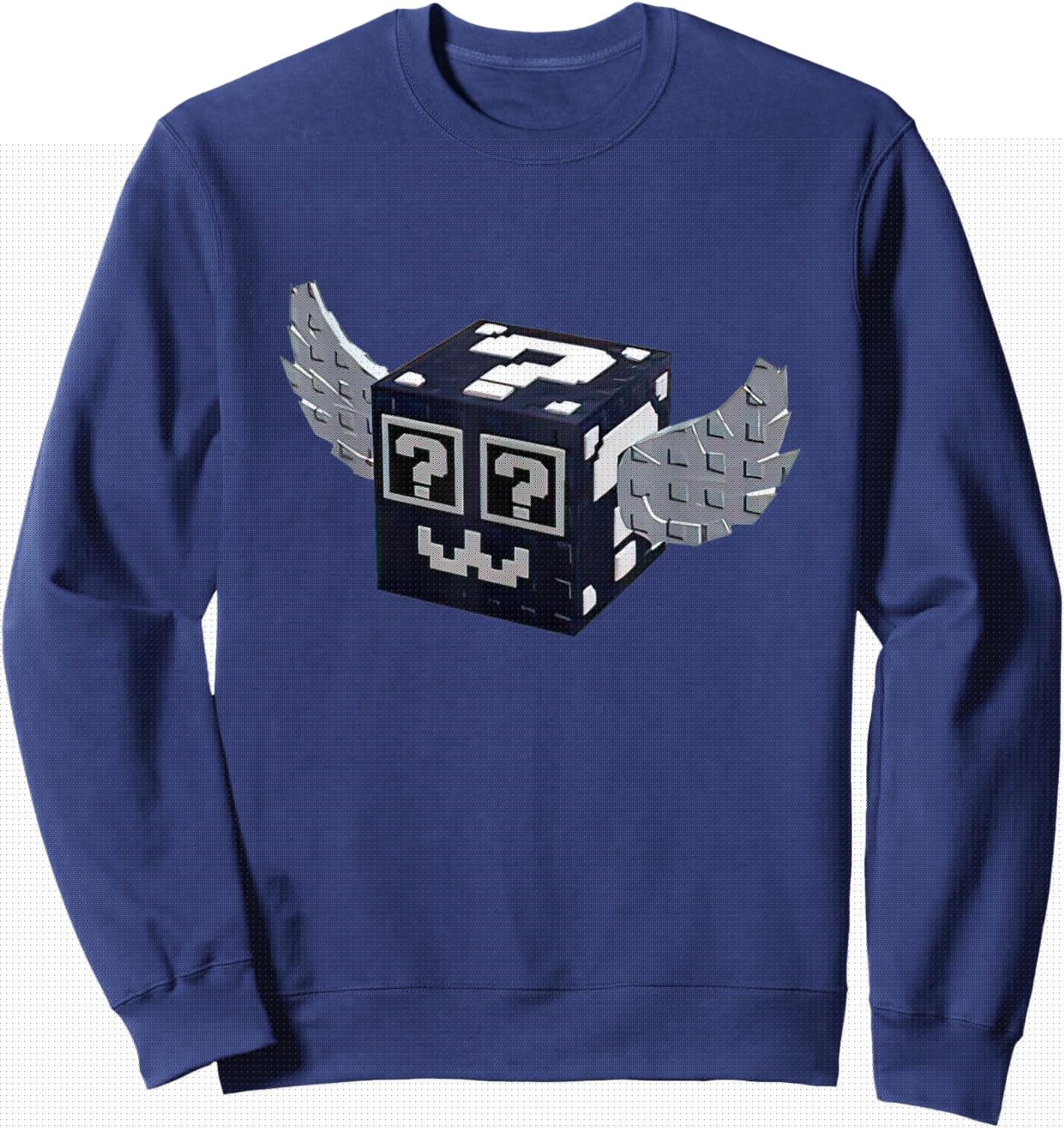 Italian Brainrot Secret Lucky Block Steal a Brainrot Sweatshirt - Sweatshirt | Navy