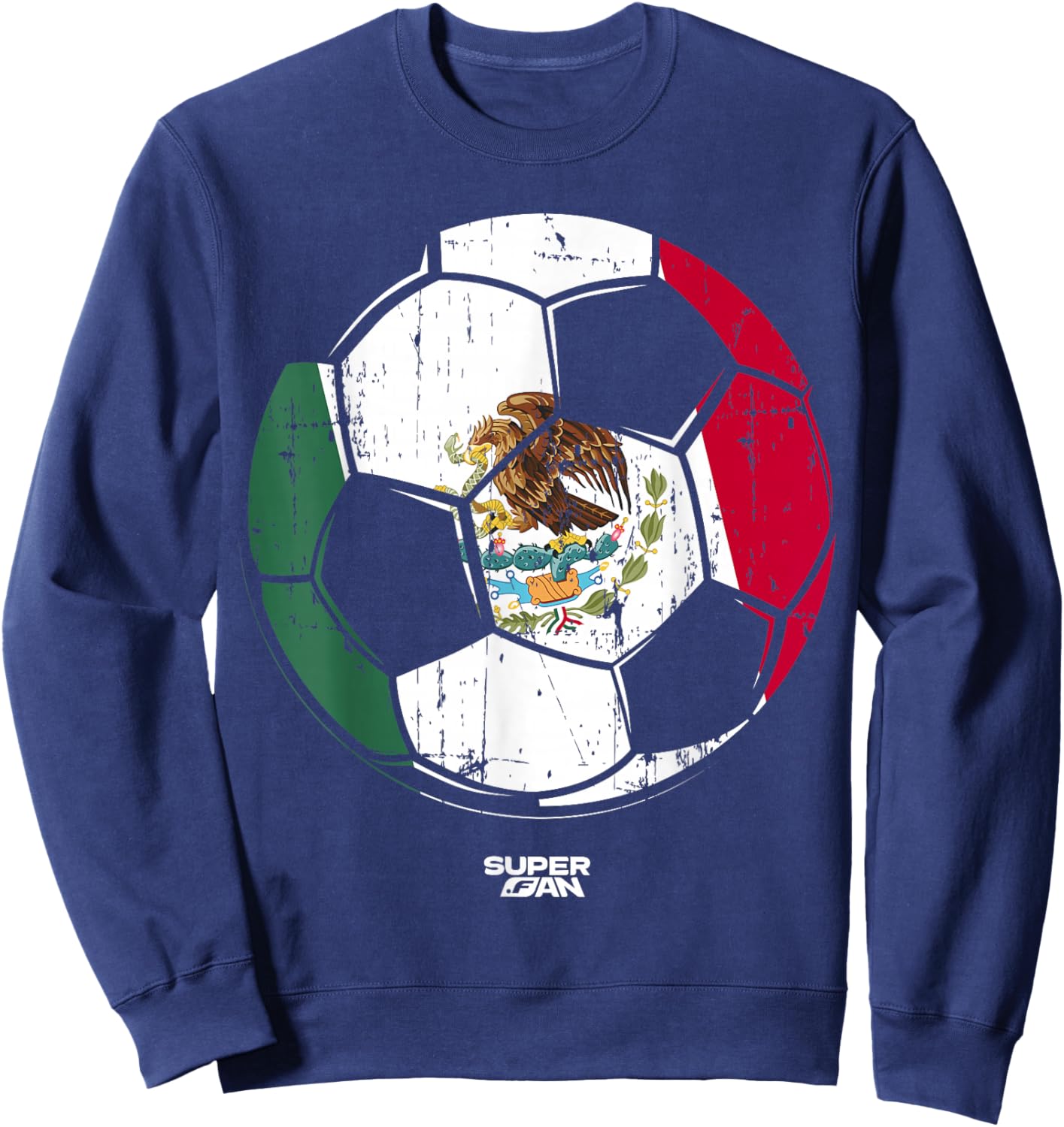 2026 Mexico Soccer Fan World Cup Sweatshirt - Sweatshirt | Navy