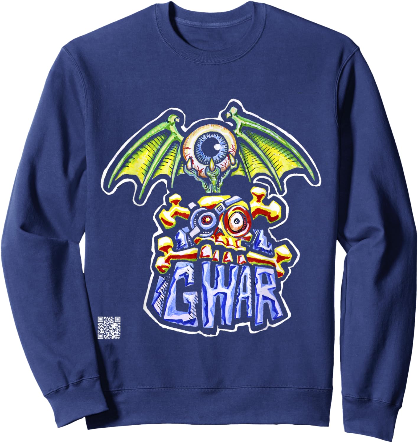 The Flying Eye Sweatshirt - Sweatshirt | Navy