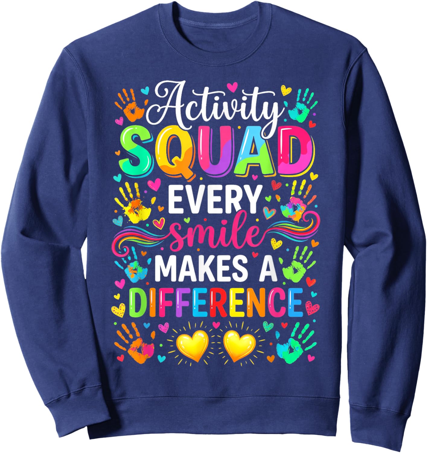 Activity Assistant Squad Team Professionals Week Director Sweatshirt - Sweatshirt | Navy