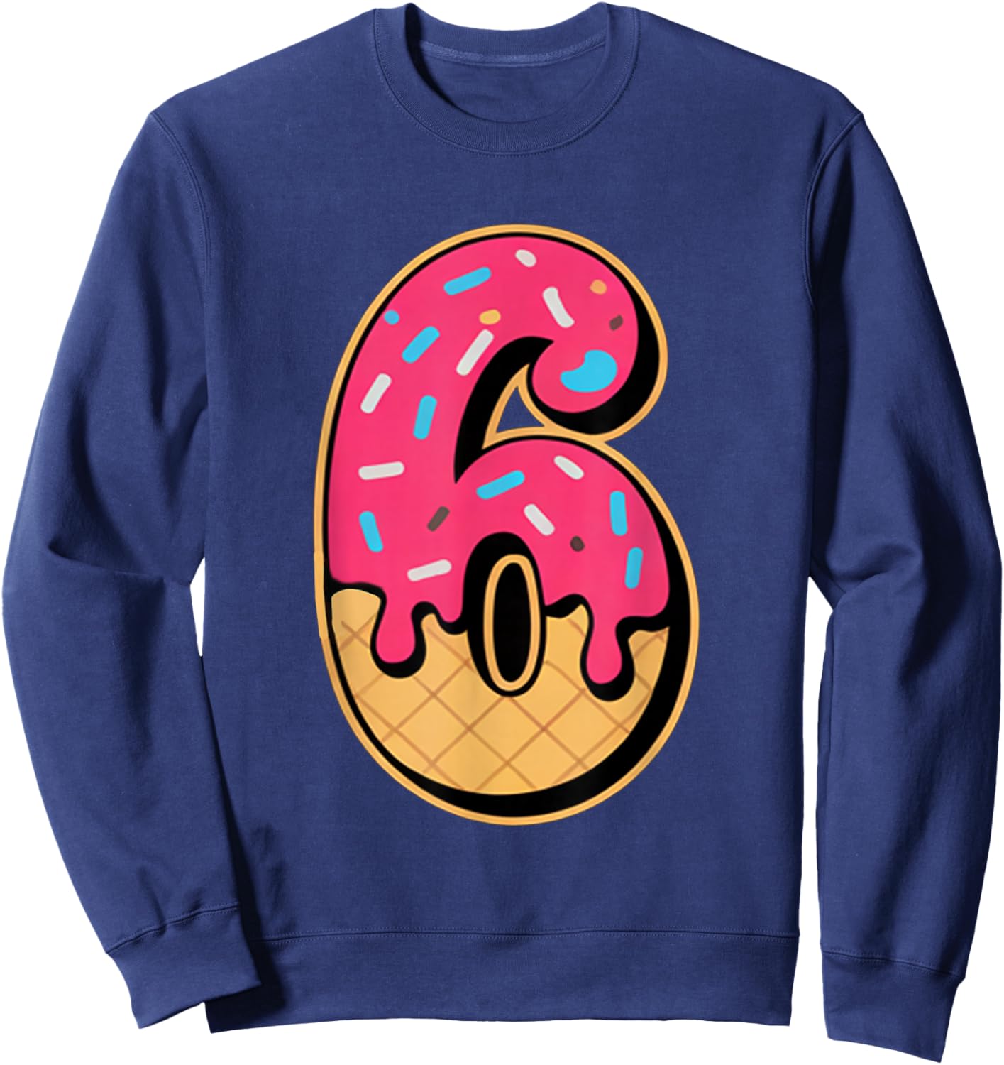Couple Halloween Costume Duo Halloween Costume 6 7 Rizz Sweatshirt - Sweatshirt | Navy