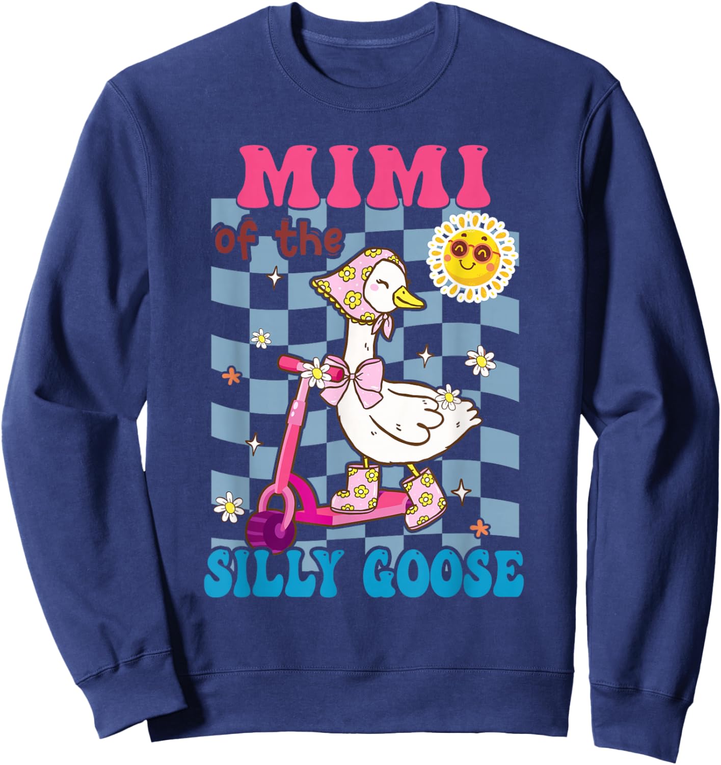 Mimi of The Silly Goose First Birthday Family Matching Sweatshirt - Sweatshirt | Navy