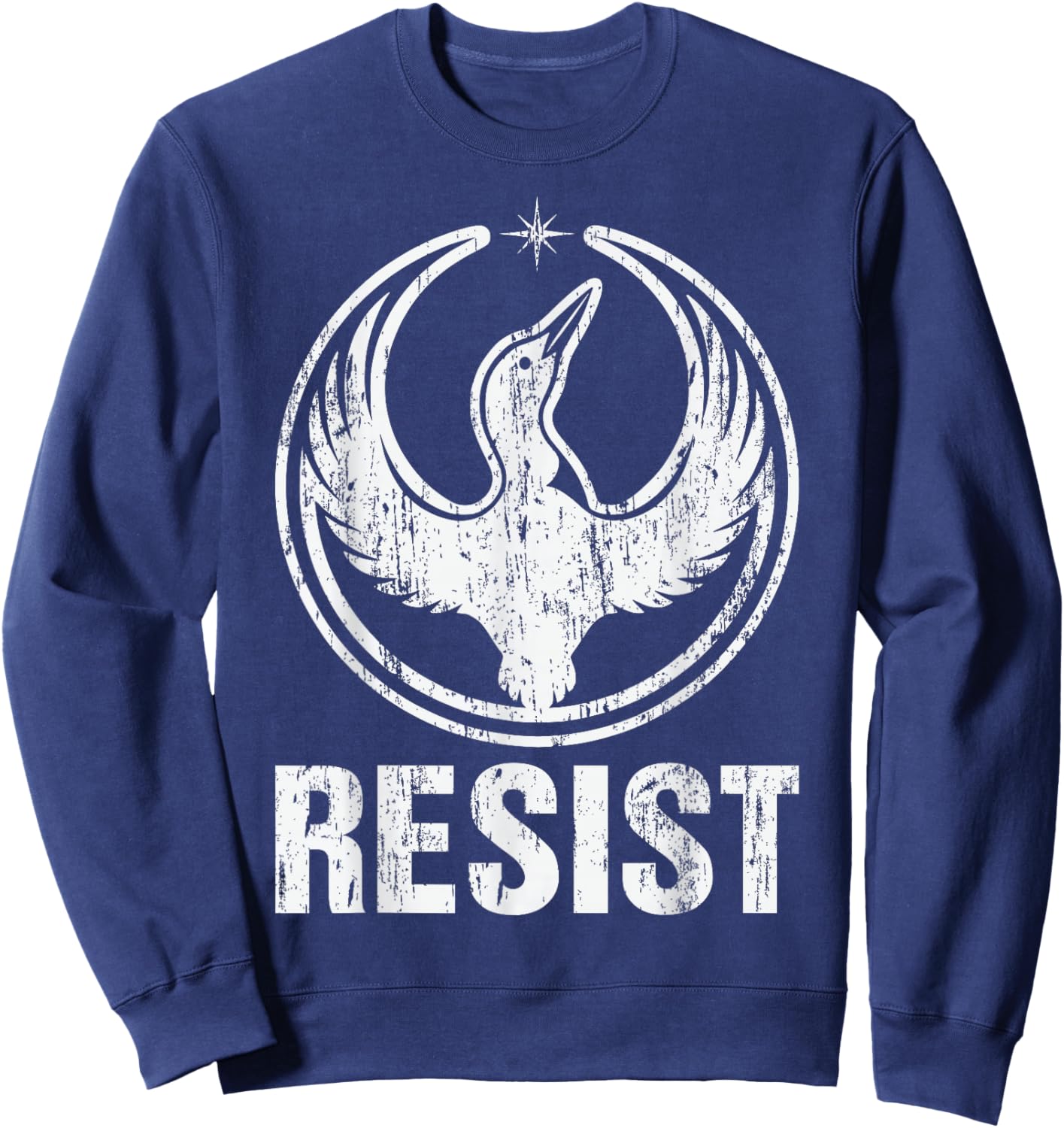 Minnesota Rebel Loon Alliance Resist Symbol MN Sweatshirt - Sweatshirt | Navy