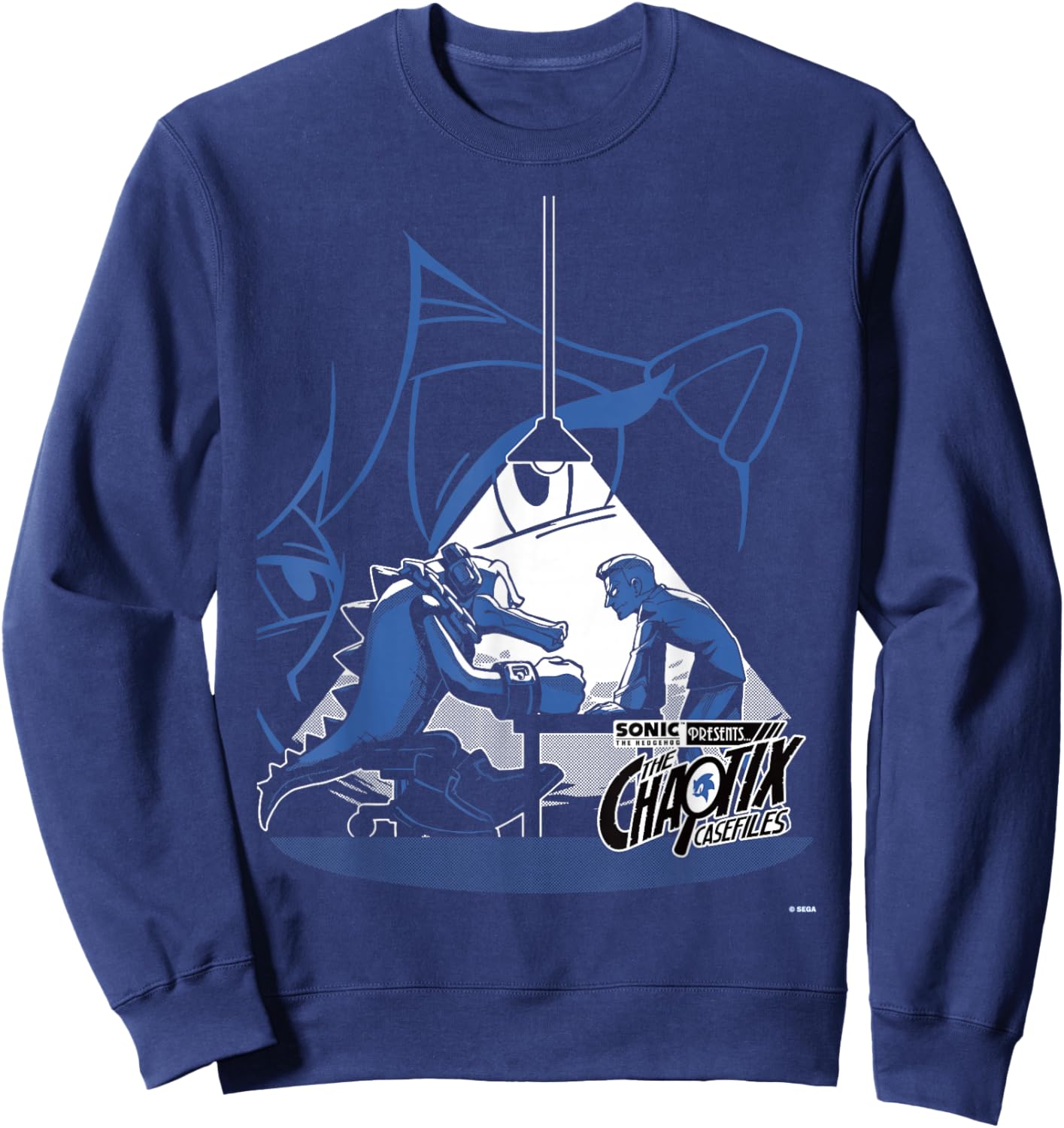 Sonic The Hedgehog Chaotix Casefiles Episode 4 Sweatshirt - Sweatshirt | Navy