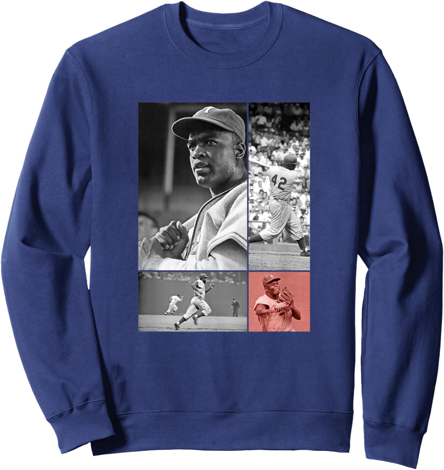 Jackie Robinson_006 Sweatshirt - Sweatshirt | Navy