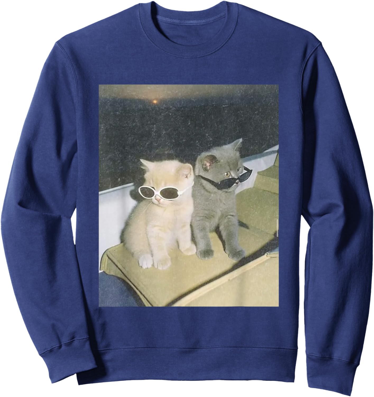 T-Shirt Sweatshirt - Sweatshirt | Navy