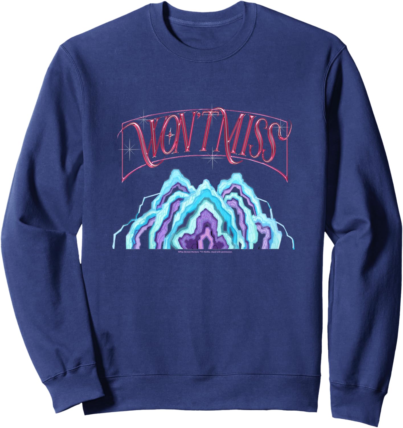 Kpop Demon Hunters Mira's Outfit Cosplay Sweatshirt - Sweatshirt | Navy