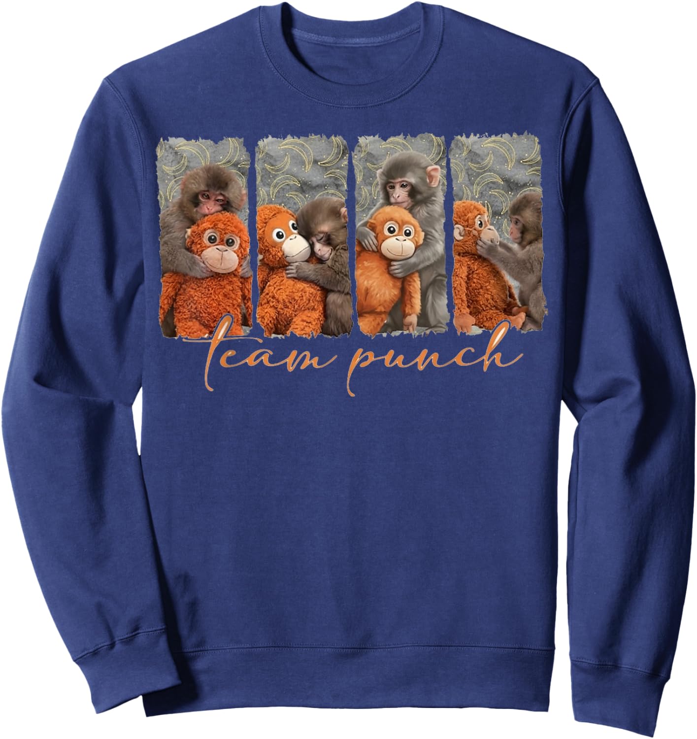 Team Punch Monkey Sweatshirt - Sweatshirt | Navy