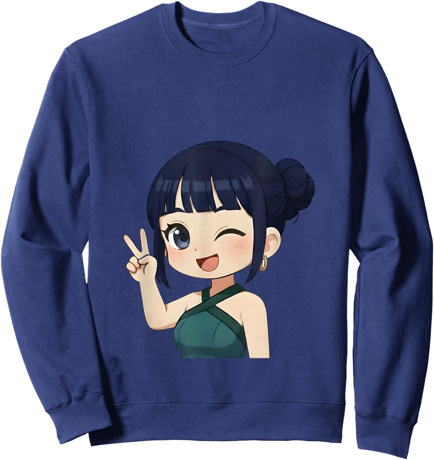 Cute Zoey Sweatshirt - Sweatshirt | Navy