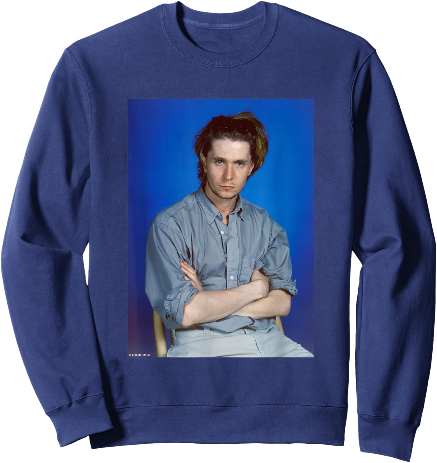 Gary Oldman Air Force One Dracula Actor by Michael Grecco Sweatshirt - Sweatshirt | Navy