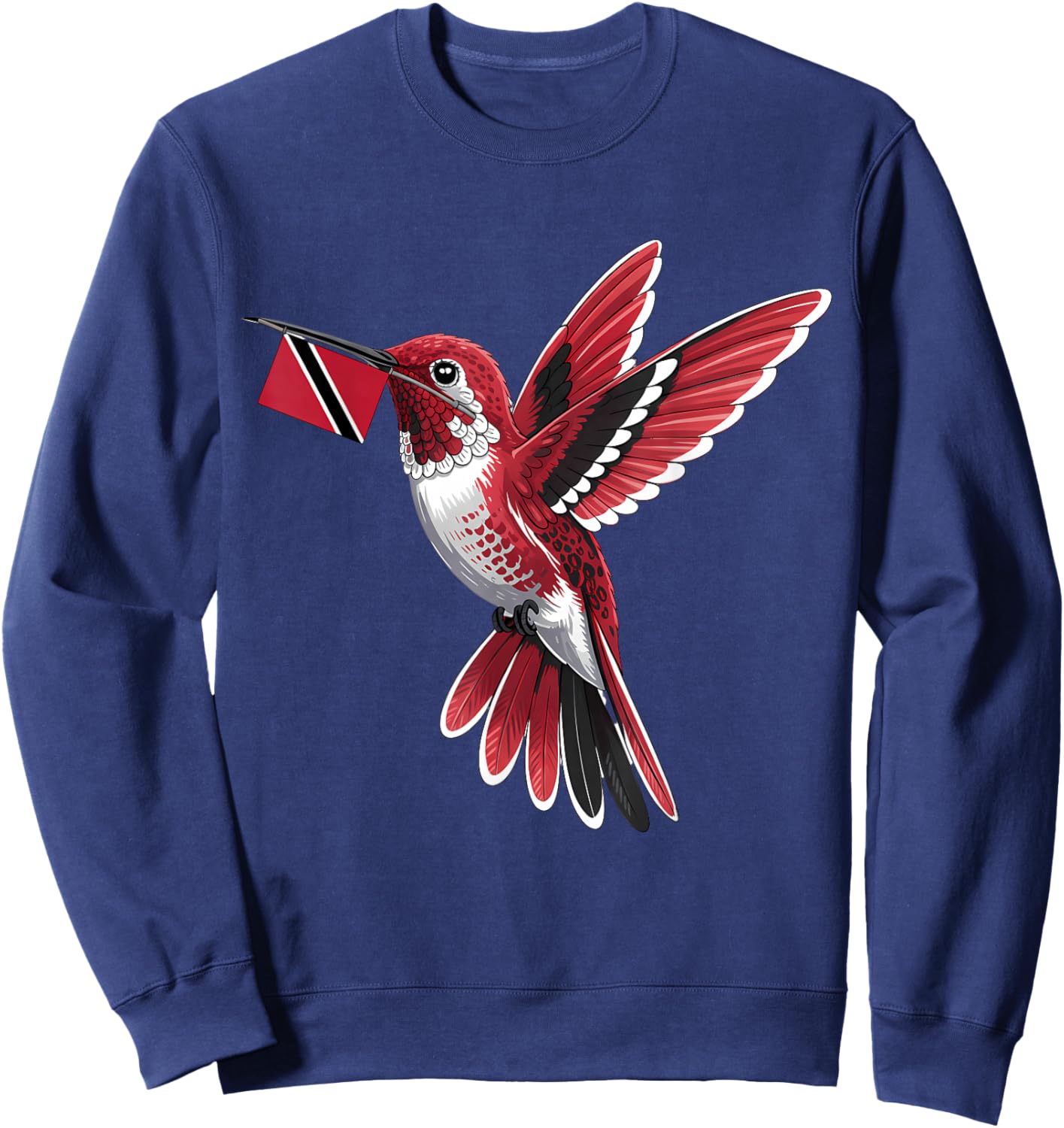 Trinidad and Tobago Flag Trini Flag Roots Trinidadian Sweatshirt - Sweatshirt | Navy