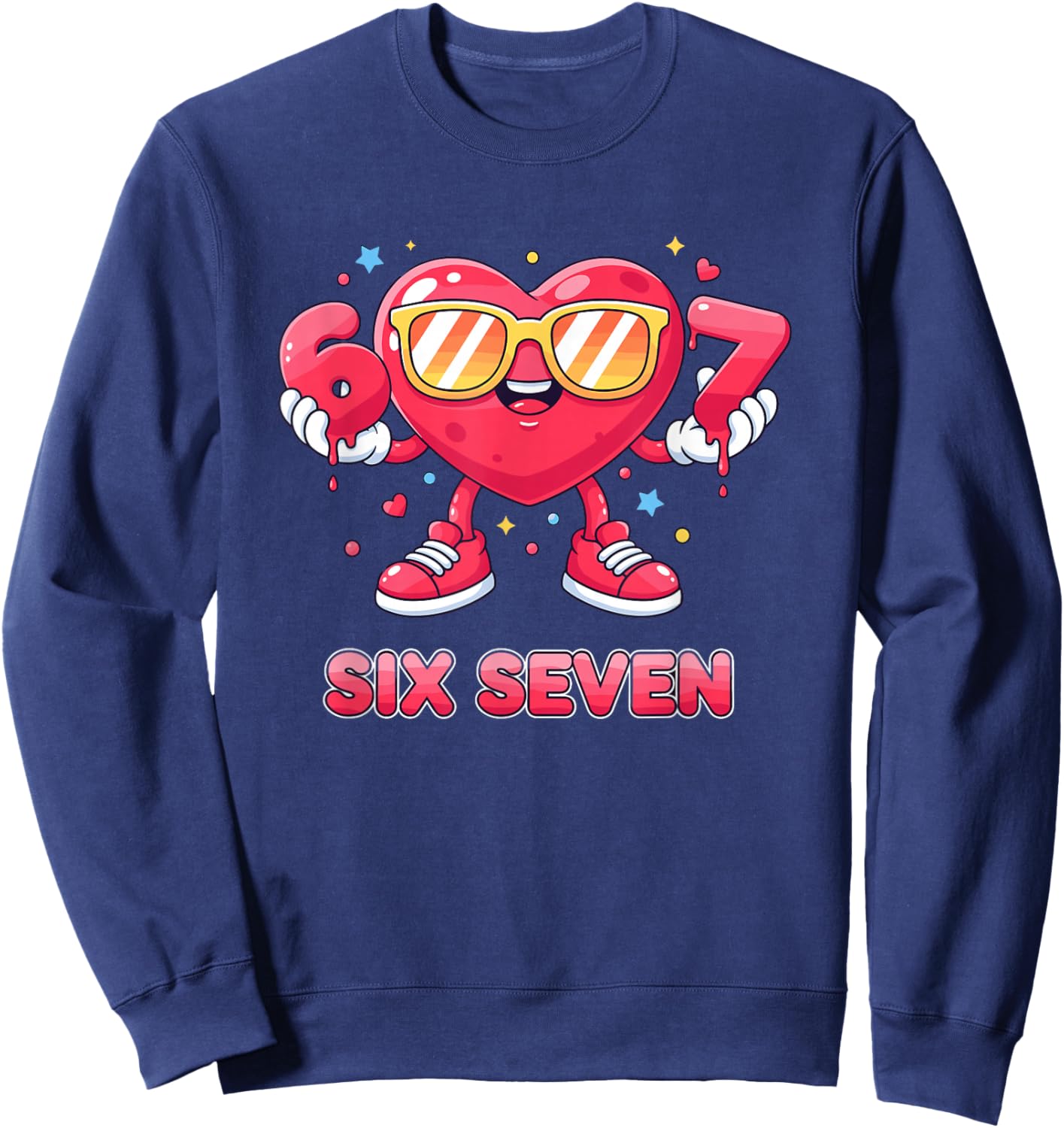 Valentines Day Gen Alpha Sweatshirt - Sweatshirt | Navy