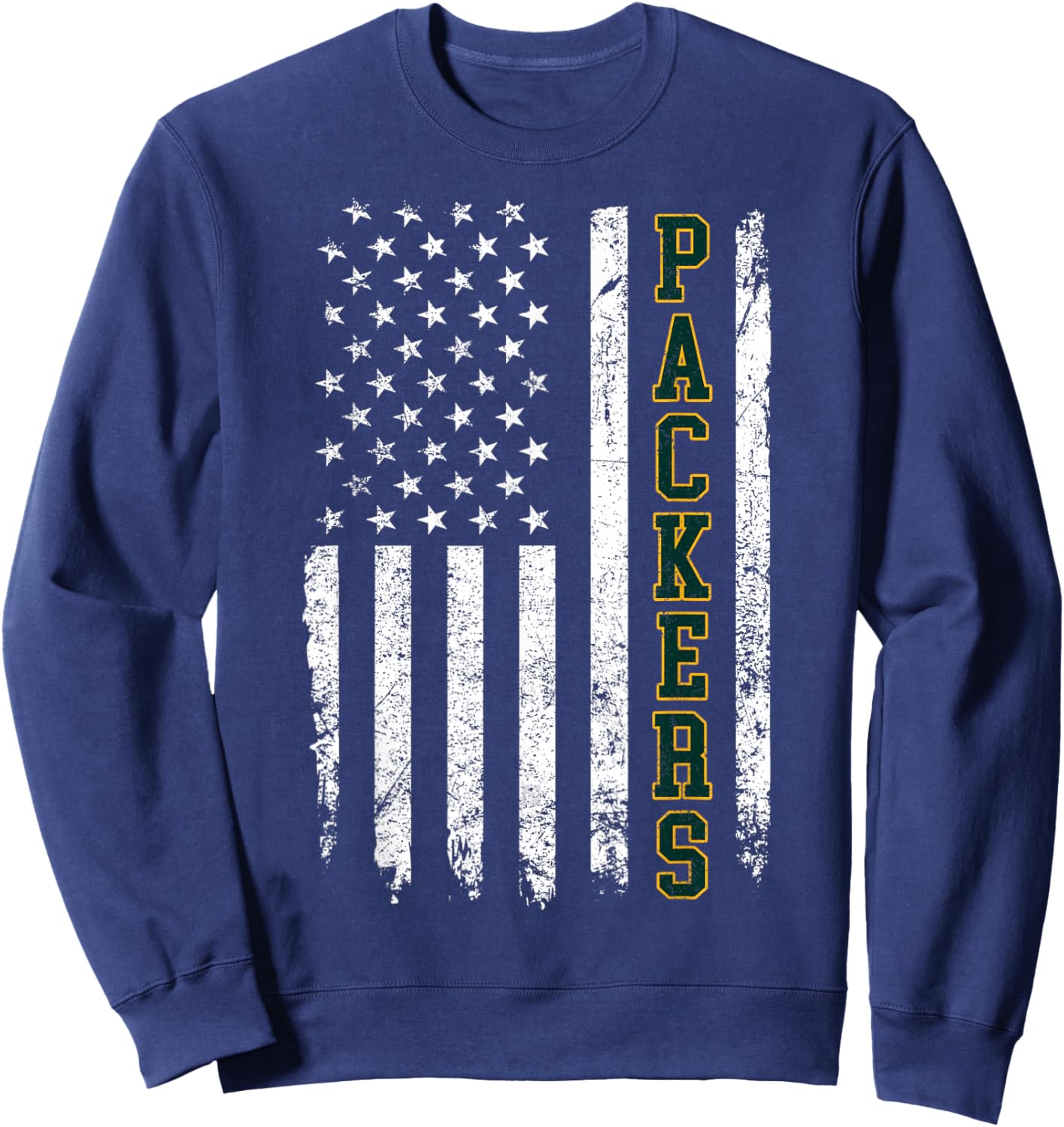 Retro Vintage Packers Sweatshirt - Sweatshirt | Navy