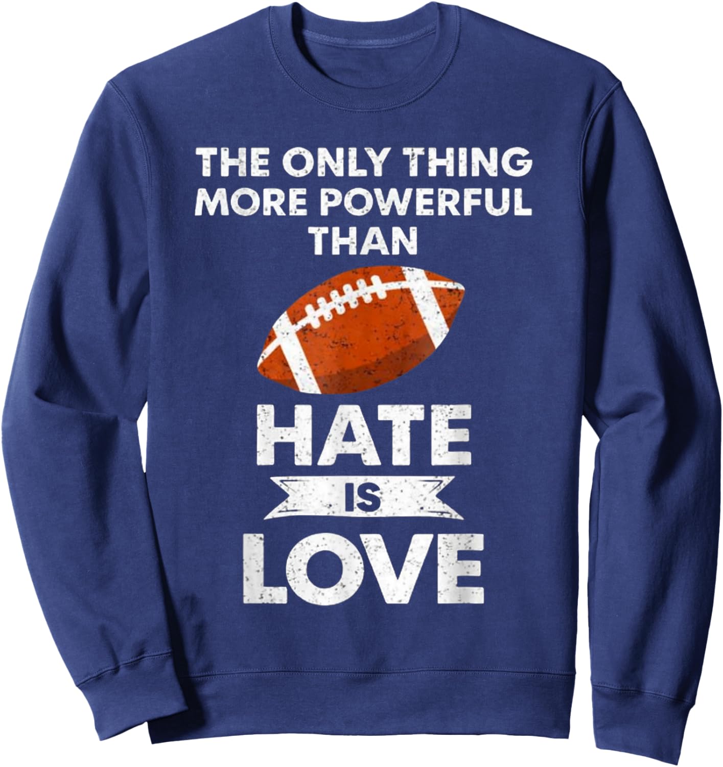 Football Fan Sweatshirt - Sweatshirt | Navy