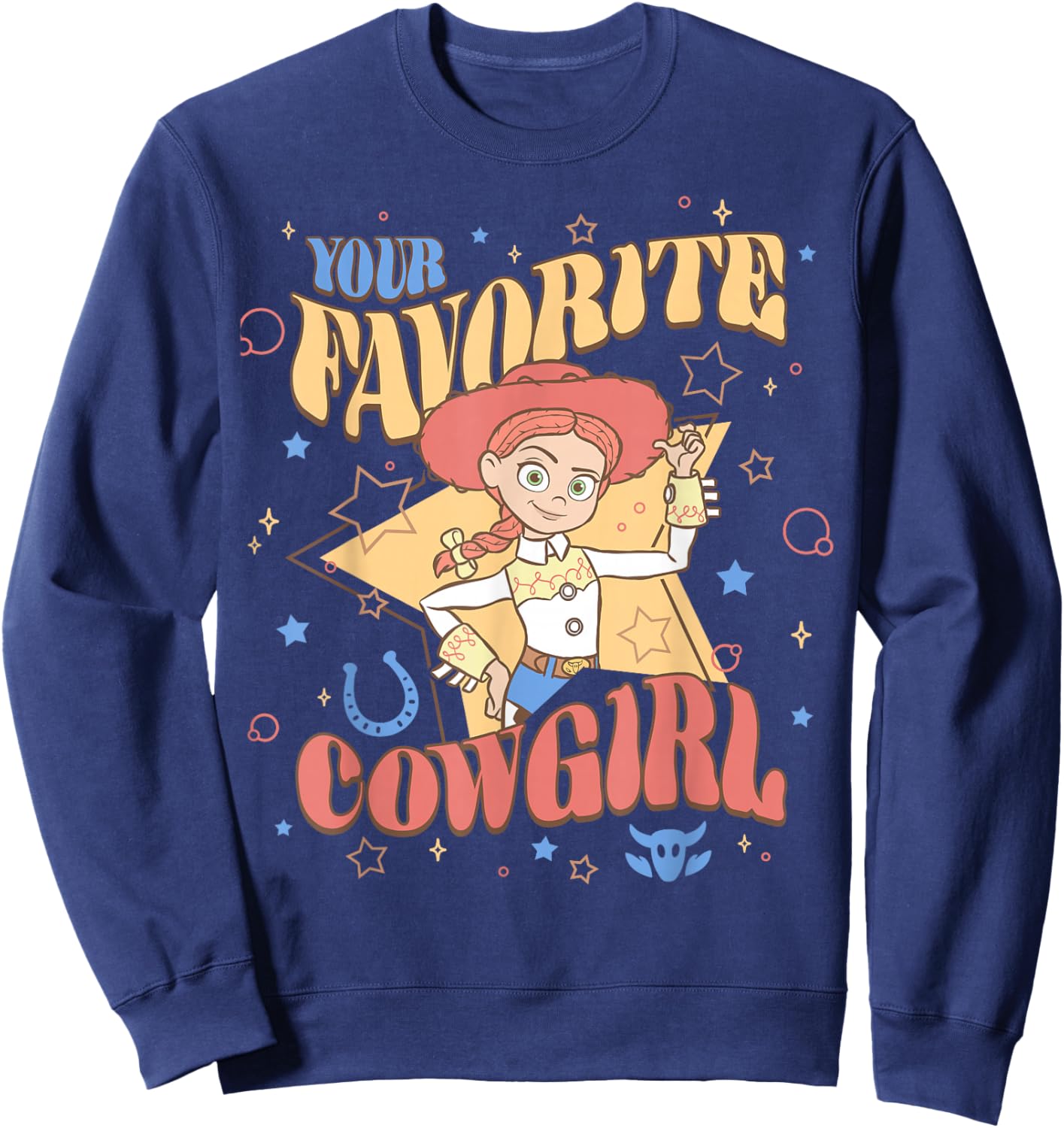 Disney Pixar Toy Story Your Favorite Cowgirl Jessie Sweatshirt - Sweatshirt | Navy