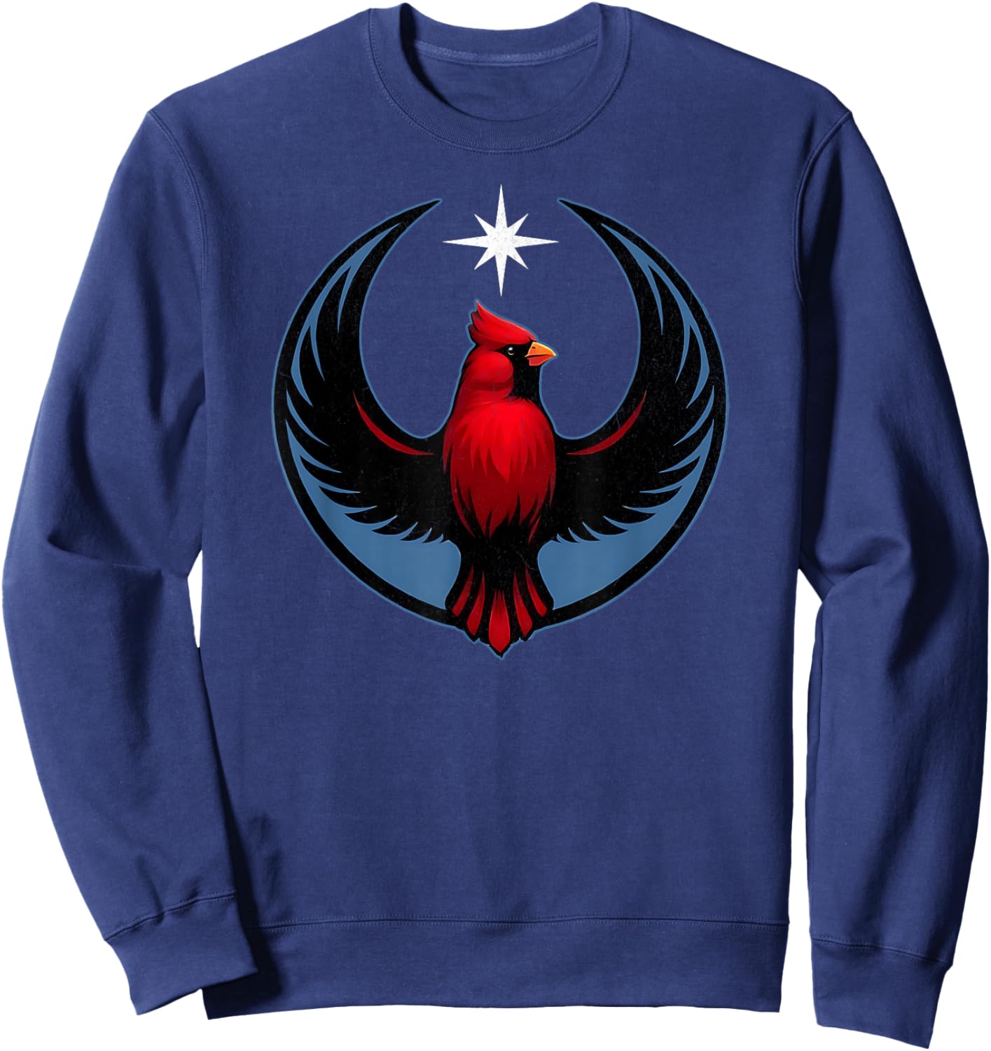 IL Rebel Bird Alliance No Kings Sweatshirt - Sweatshirt | Navy