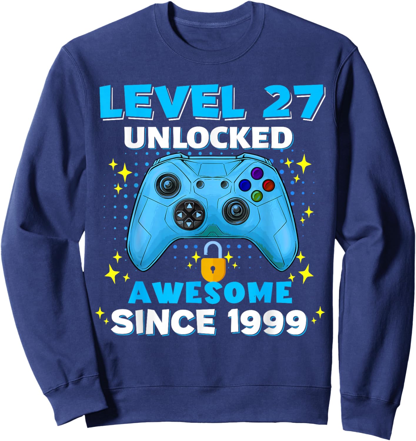 27th Birthday 27 Years Birthday Gifts Sweatshirt - Sweatshirt | Navy