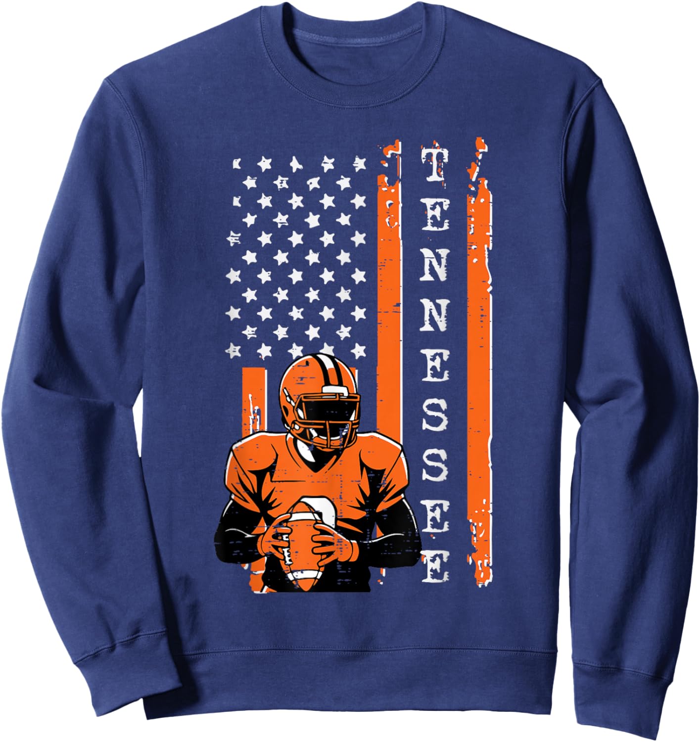 Tennessee US Flag Men Kids Boys Women Girls Youth Teen Sweatshirt - Sweatshirt | Navy