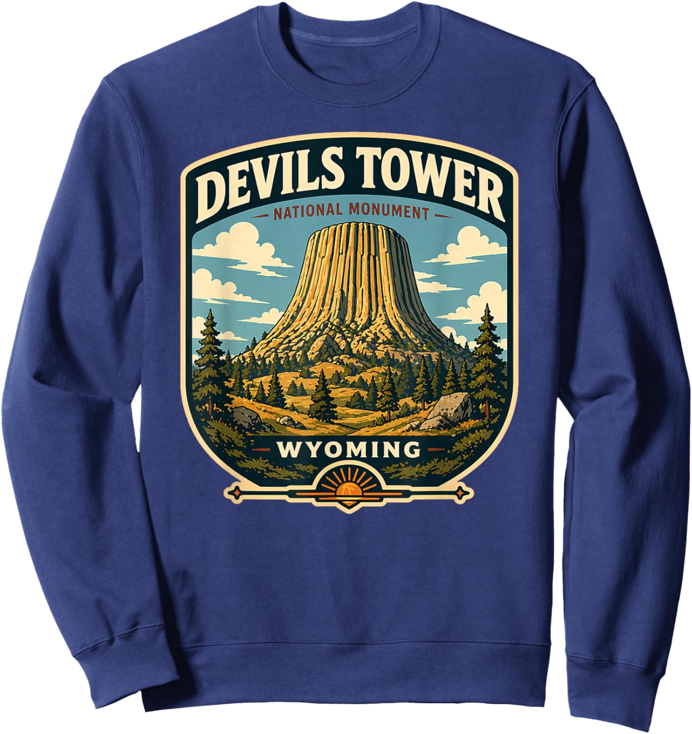 T-Shirt Sweatshirt - Sweatshirt | Navy
