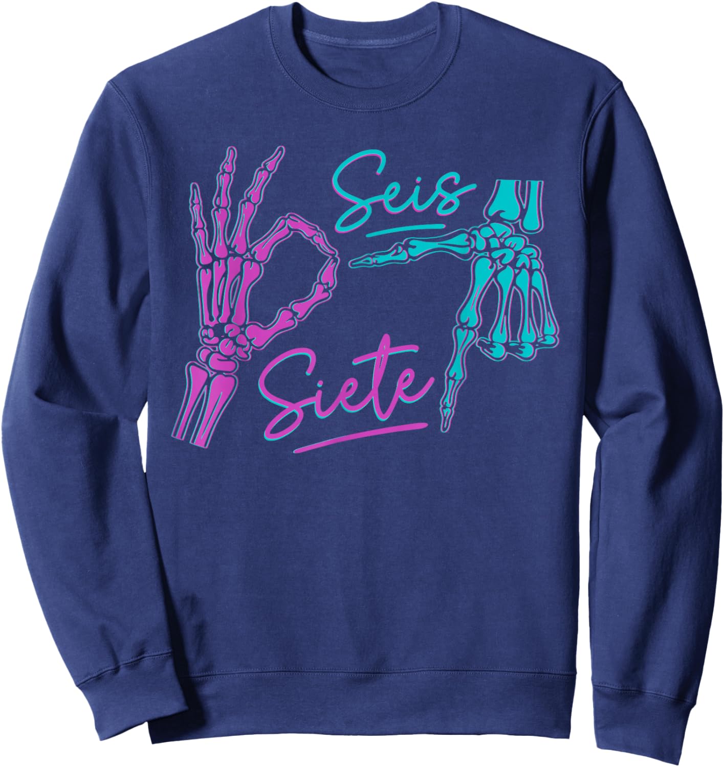 67 67 Six Seven Spanish Sweatshirt - Sweatshirt | Navy