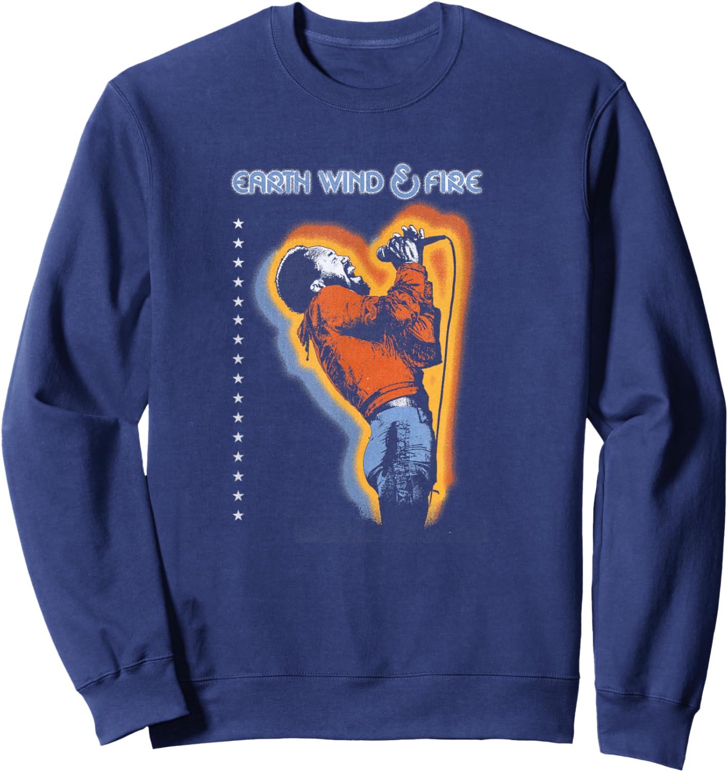 Earth, Wind & Fire Portrait Sweatshirt - Sweatshirt | Navy