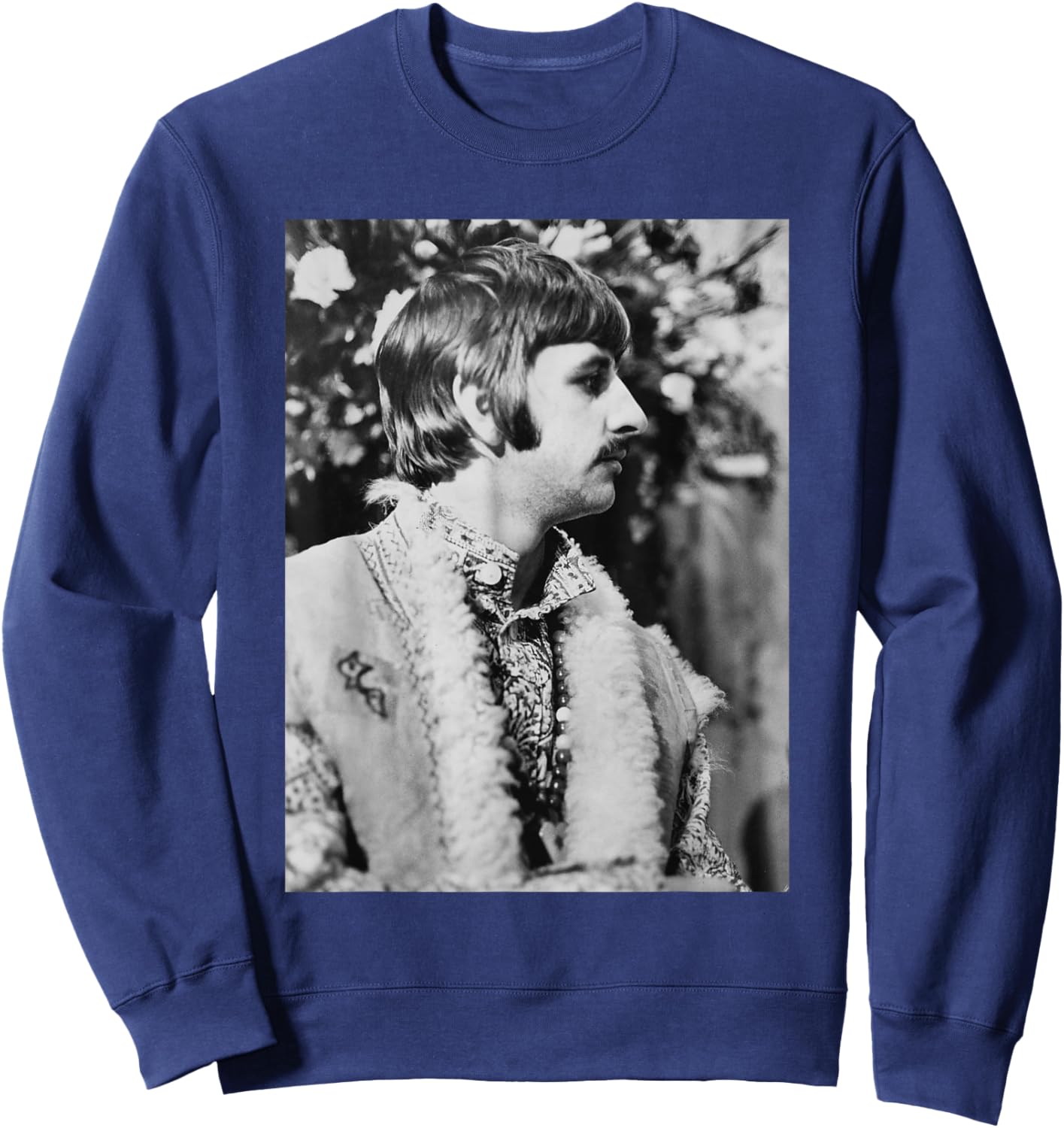 The Beatles Ringo Starr Penny Lane Blue Album Era 1967 Sweatshirt - Sweatshirt | Navy