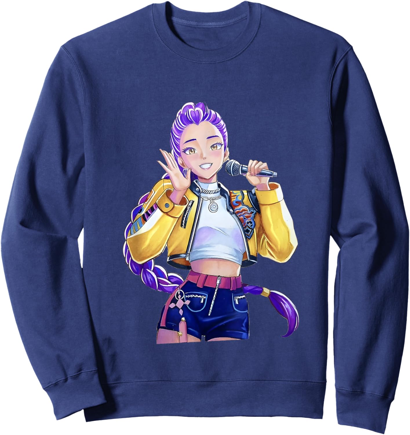 Cute Rumi Sweatshirt - Sweatshirt | Navy